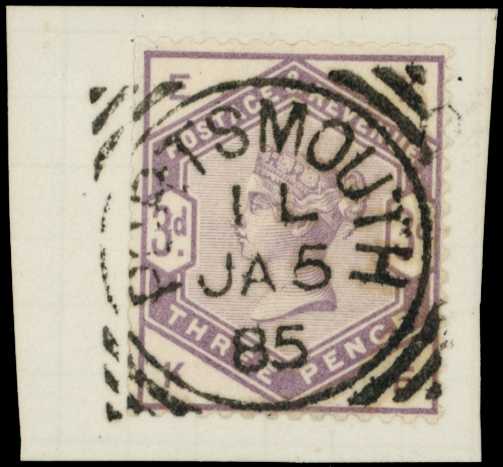 1884 3d lilac "Unified issue". Very fine...