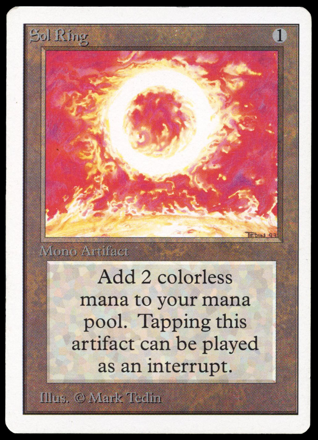Unlimited Sol Ring - (EX+)