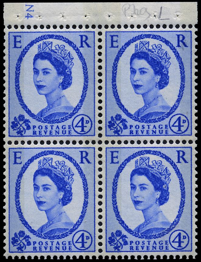 4d deep ultramarine crowns wmk to right...