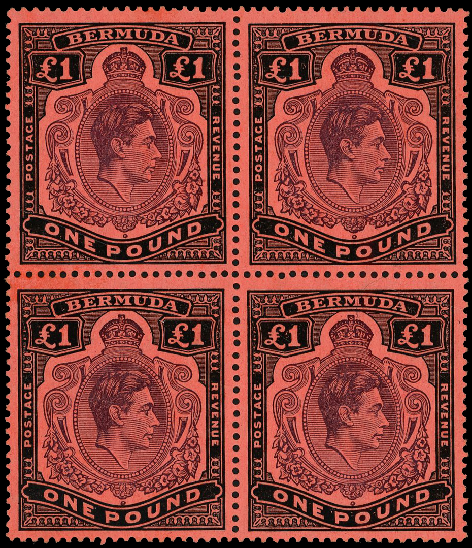 Bermuda SG 121c block mint