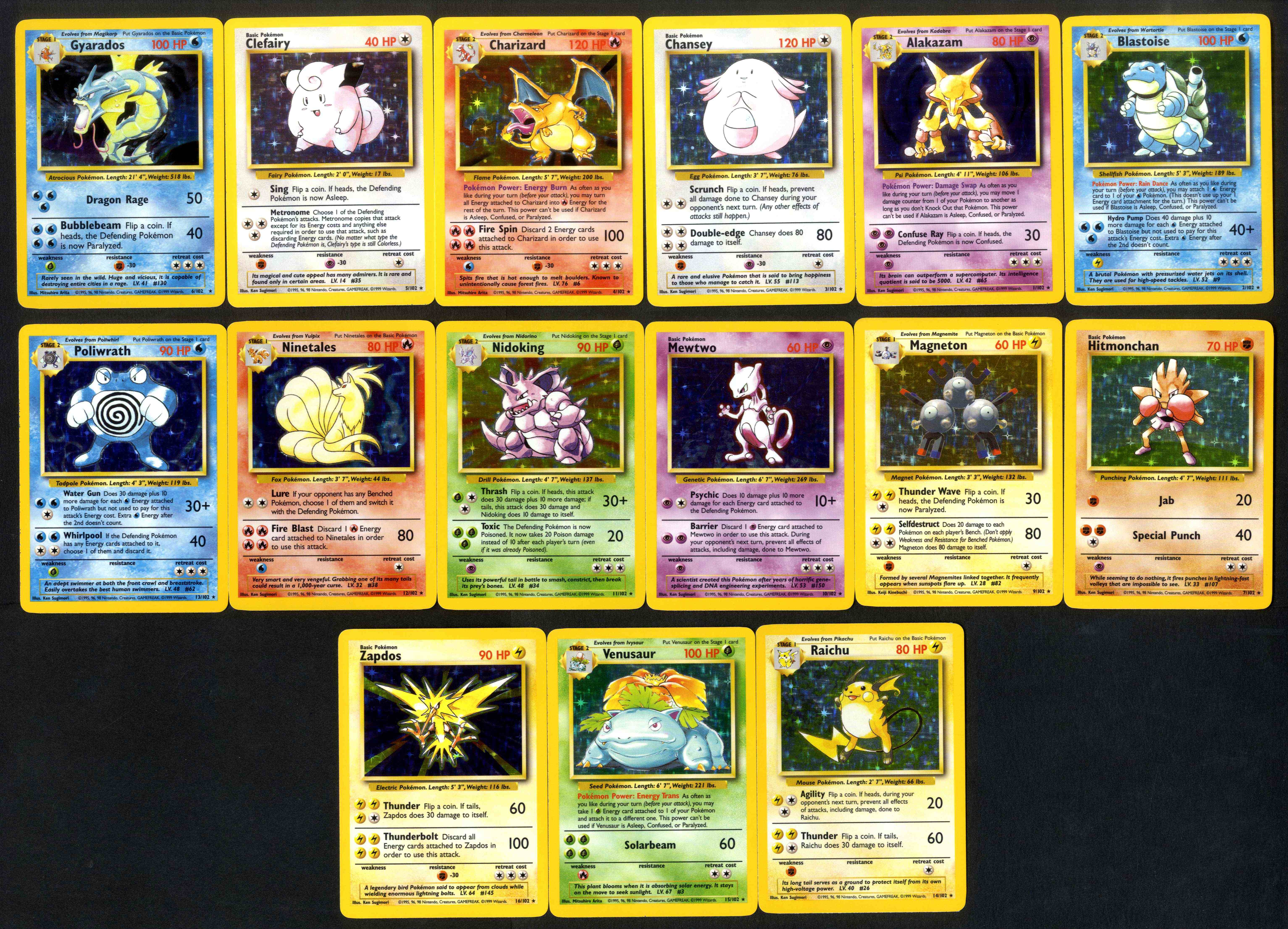 Base Set - Unlimited & 4th Print - 75/102 cards