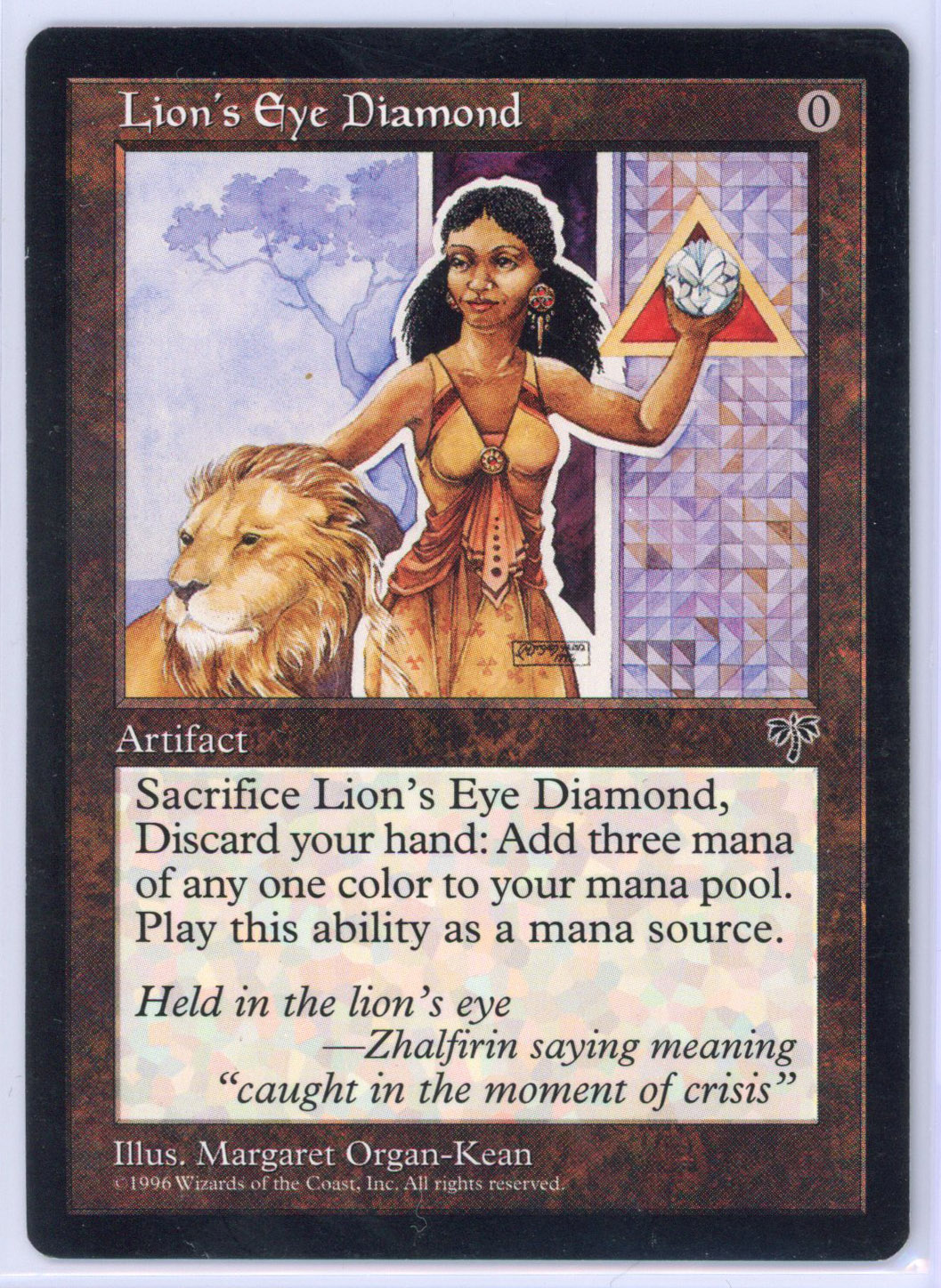 Magic The Gathering - Lion's Eye Diamond - Mirage - Lightly Played 