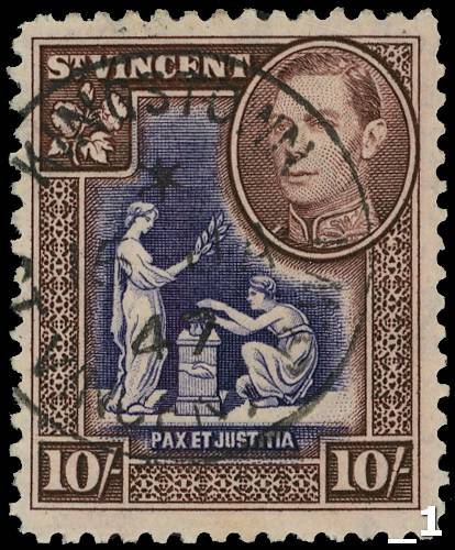 St Vincent SG 158aw used