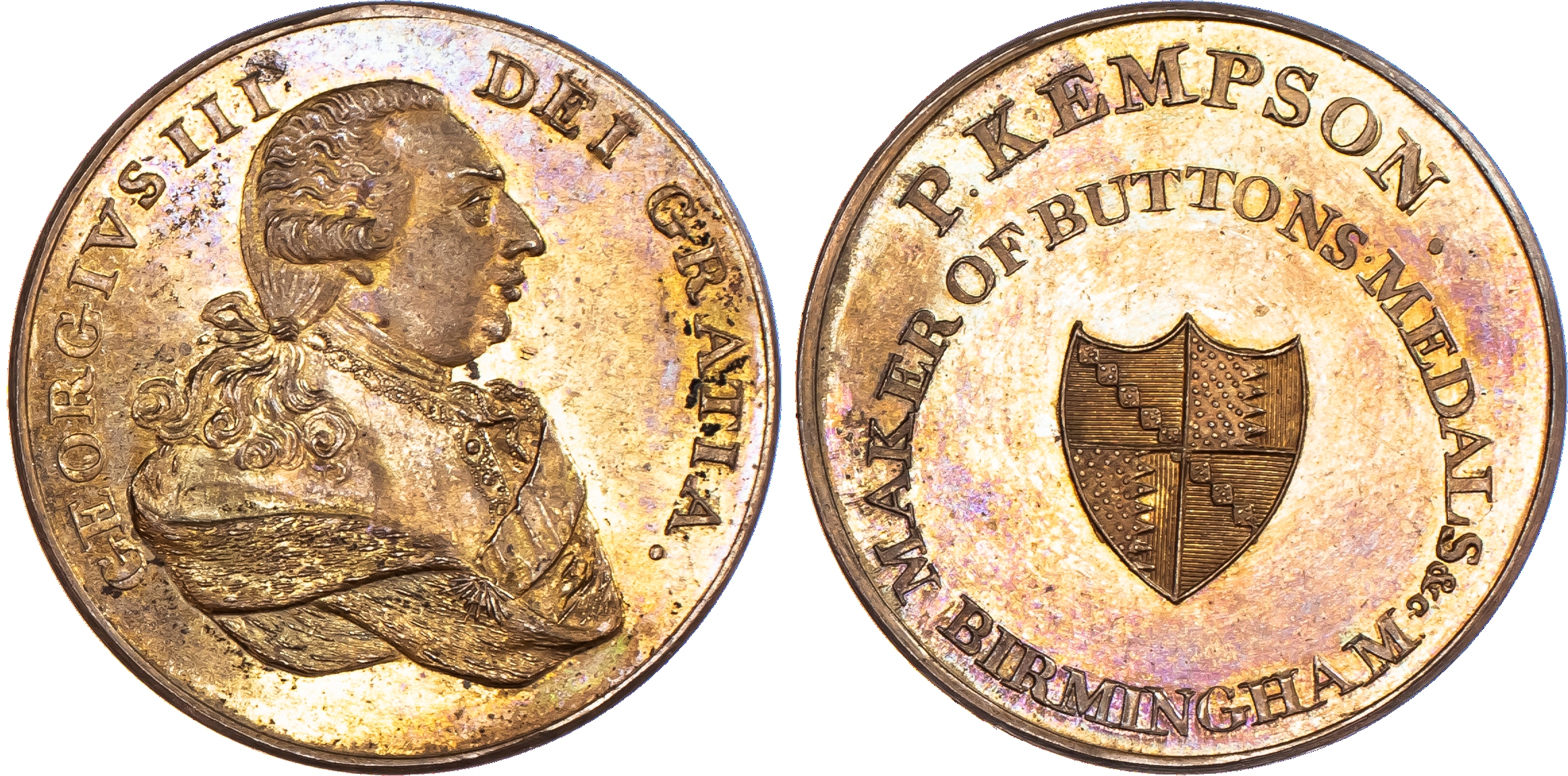 Birmingham, P Kempson advertising...