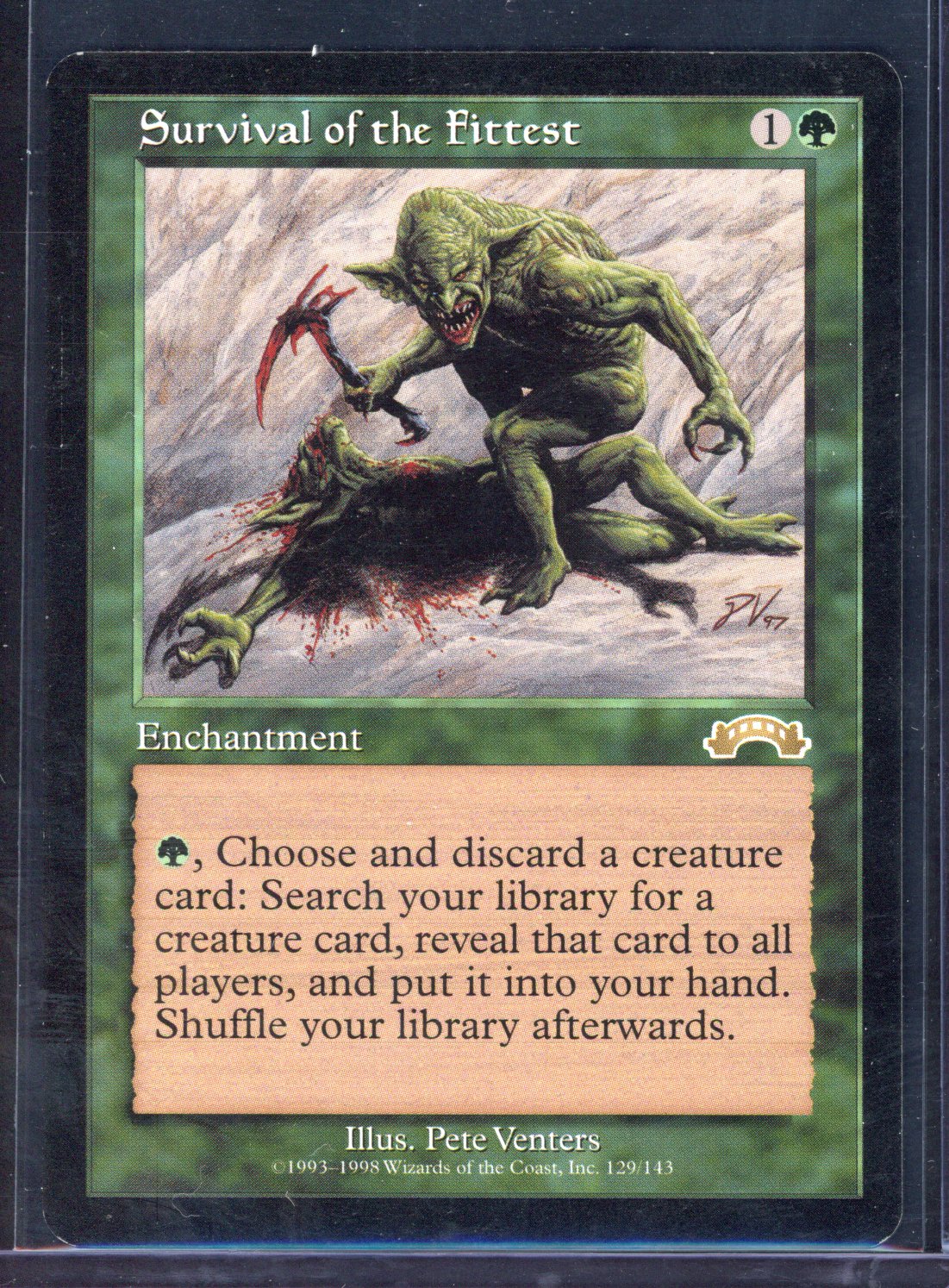 Magic The Gathering - Survival of the Fittest - Exodus - Light Play