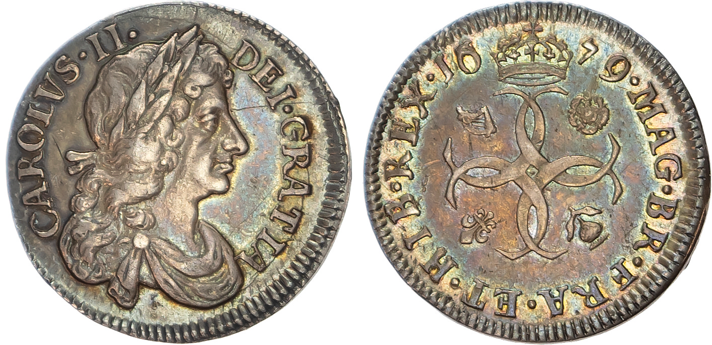 Charles II (1660-1685) Fourpence, 1679.