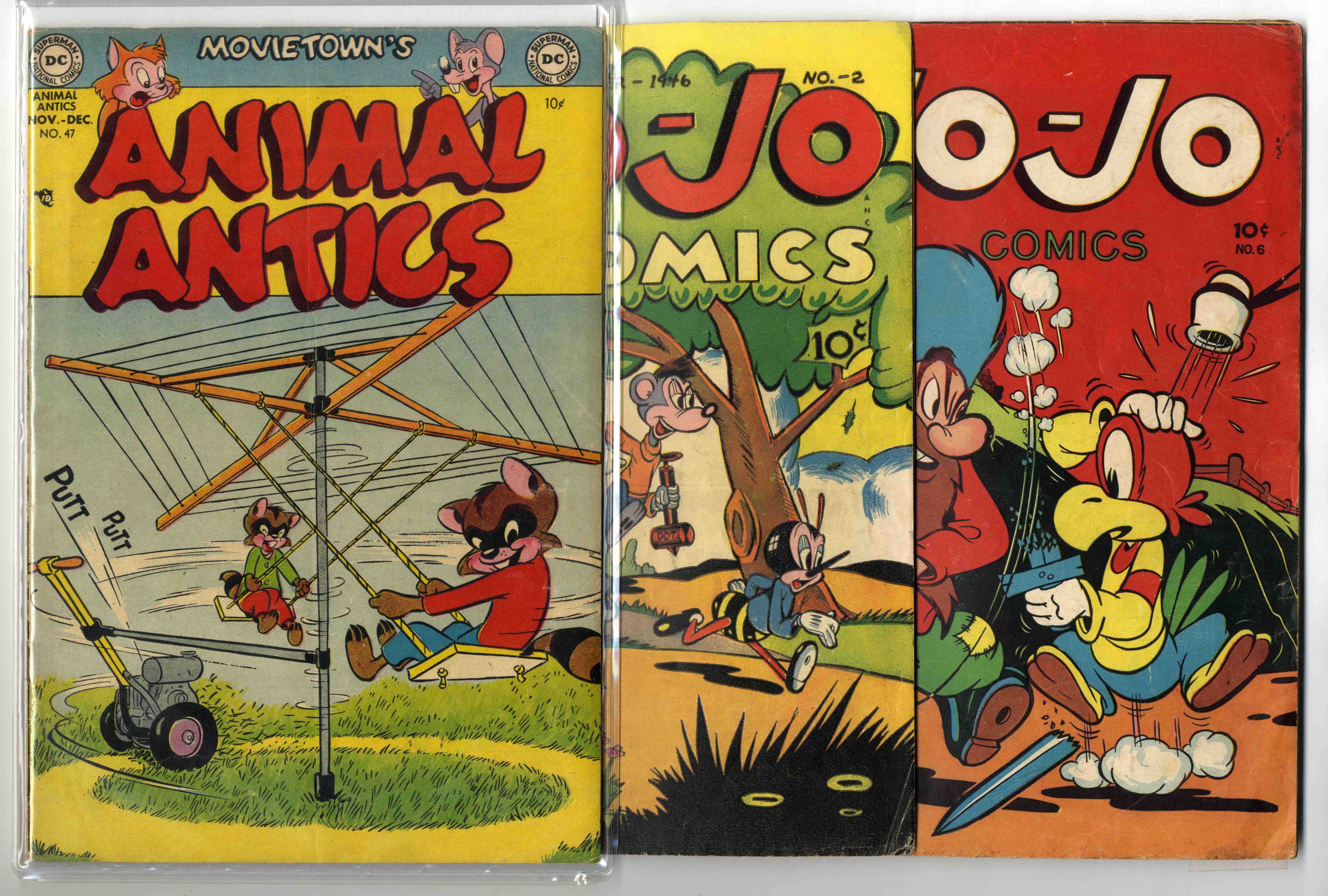 †Group of Various Golden Age Animal Comics (Various Publishers, 1940s-1950s) bundle of 12 issues