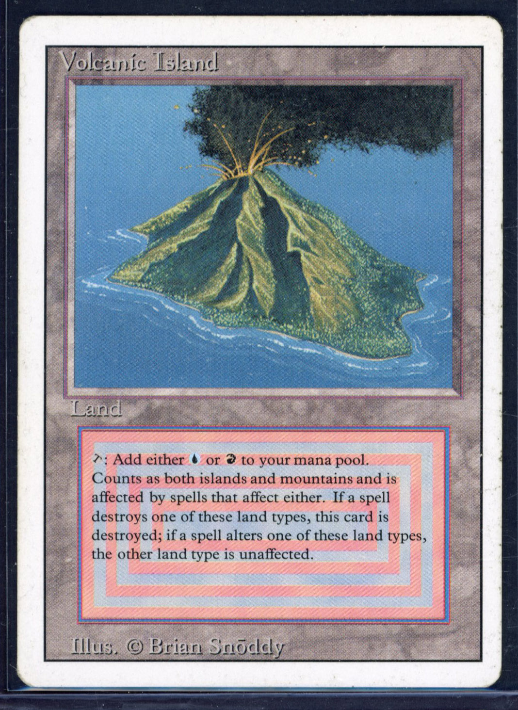 Magic The Gathering - Volcanic Island - Revised - MOD Play