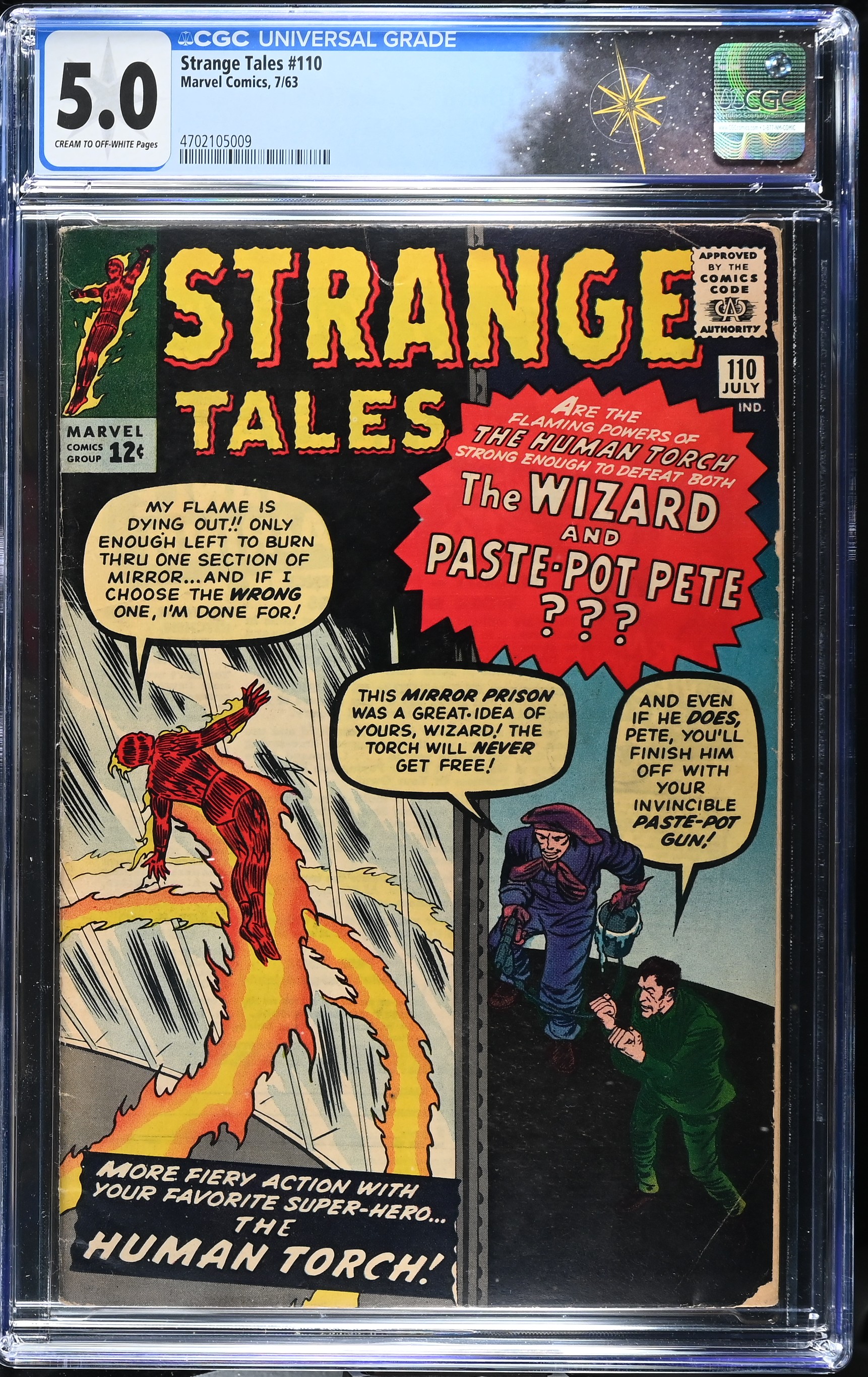 Strange Tales #110 (Marvel Comics, 1963) CGC 5.0 - First appearance of Doctor Strange