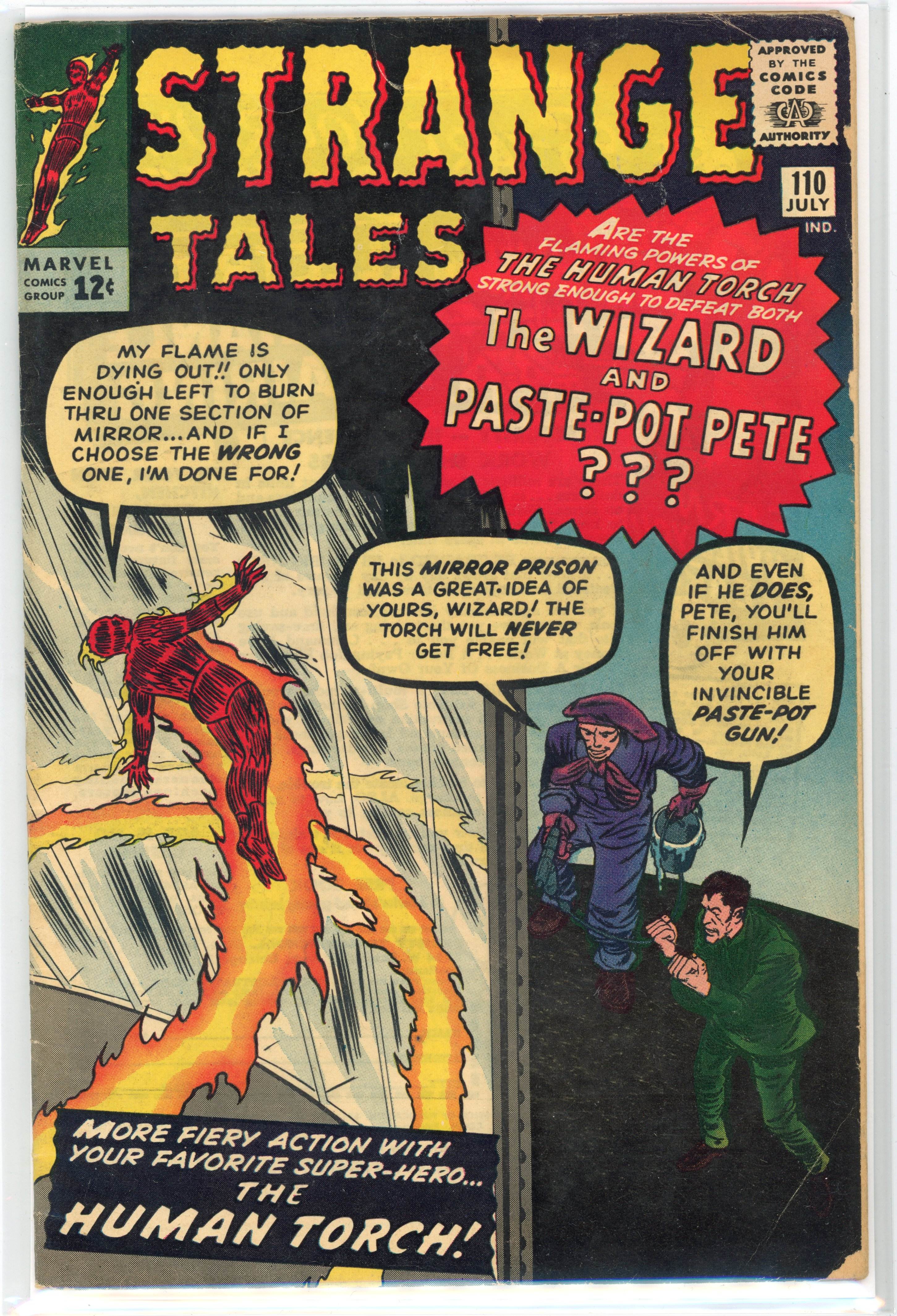†Strange Tales #110 (Marvel Comics, 1963) CGC - First appearance of Doctor Strange