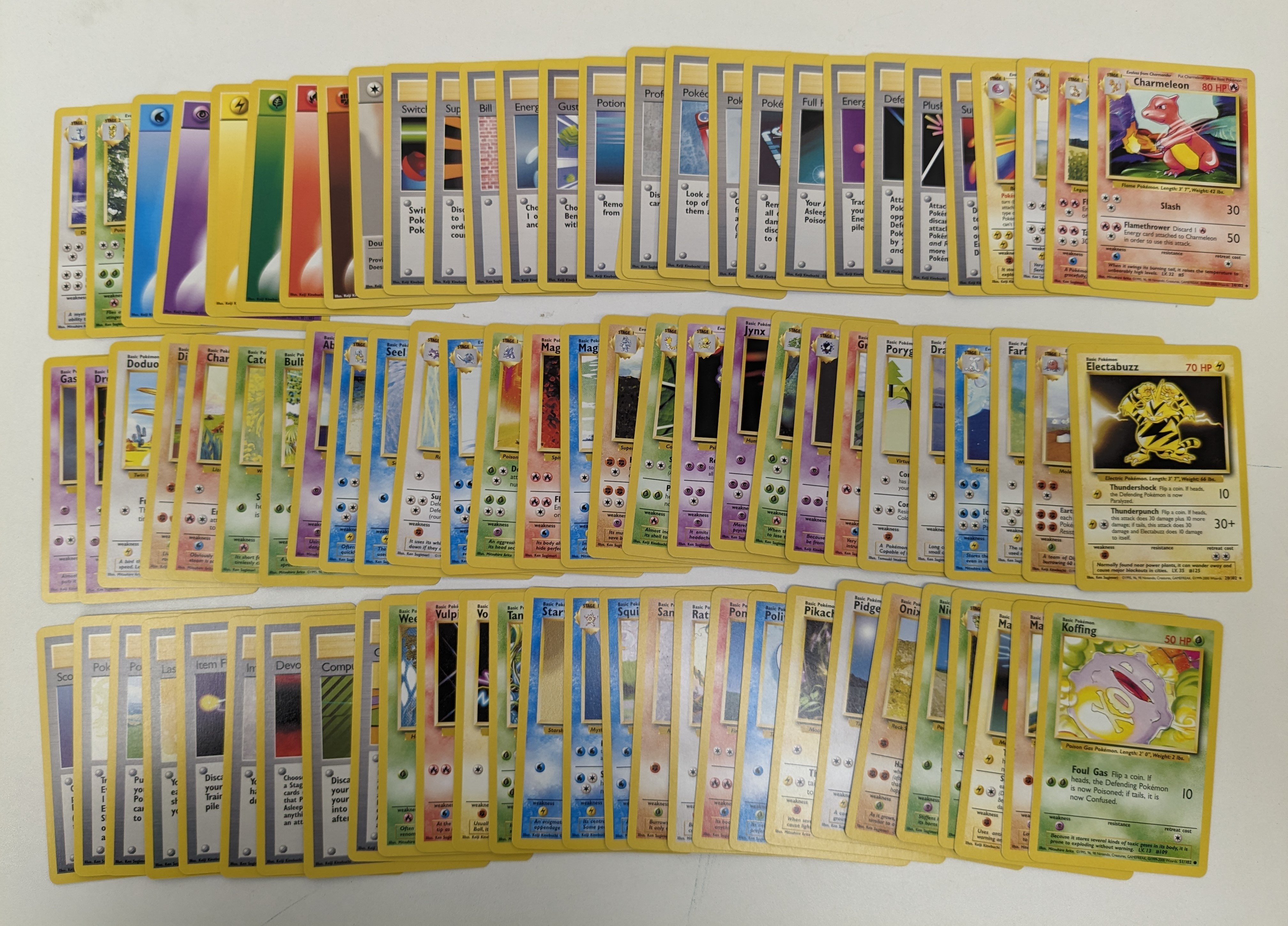 Pokémon TCG - Base Set Collection - 4th Print Unlimited 101/102