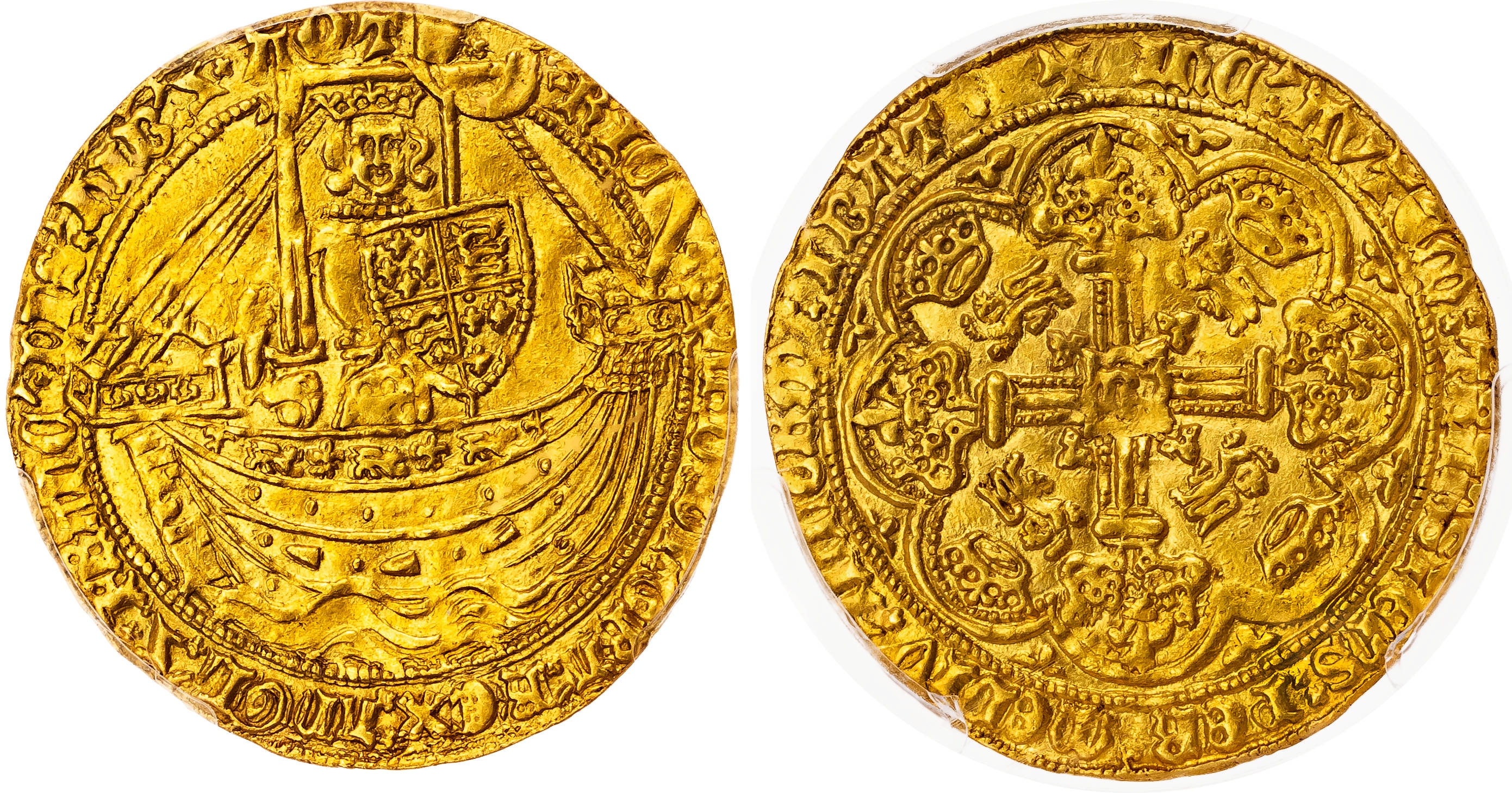 Richard II (1377-1399), Noble, Second issue, Tower Mint.