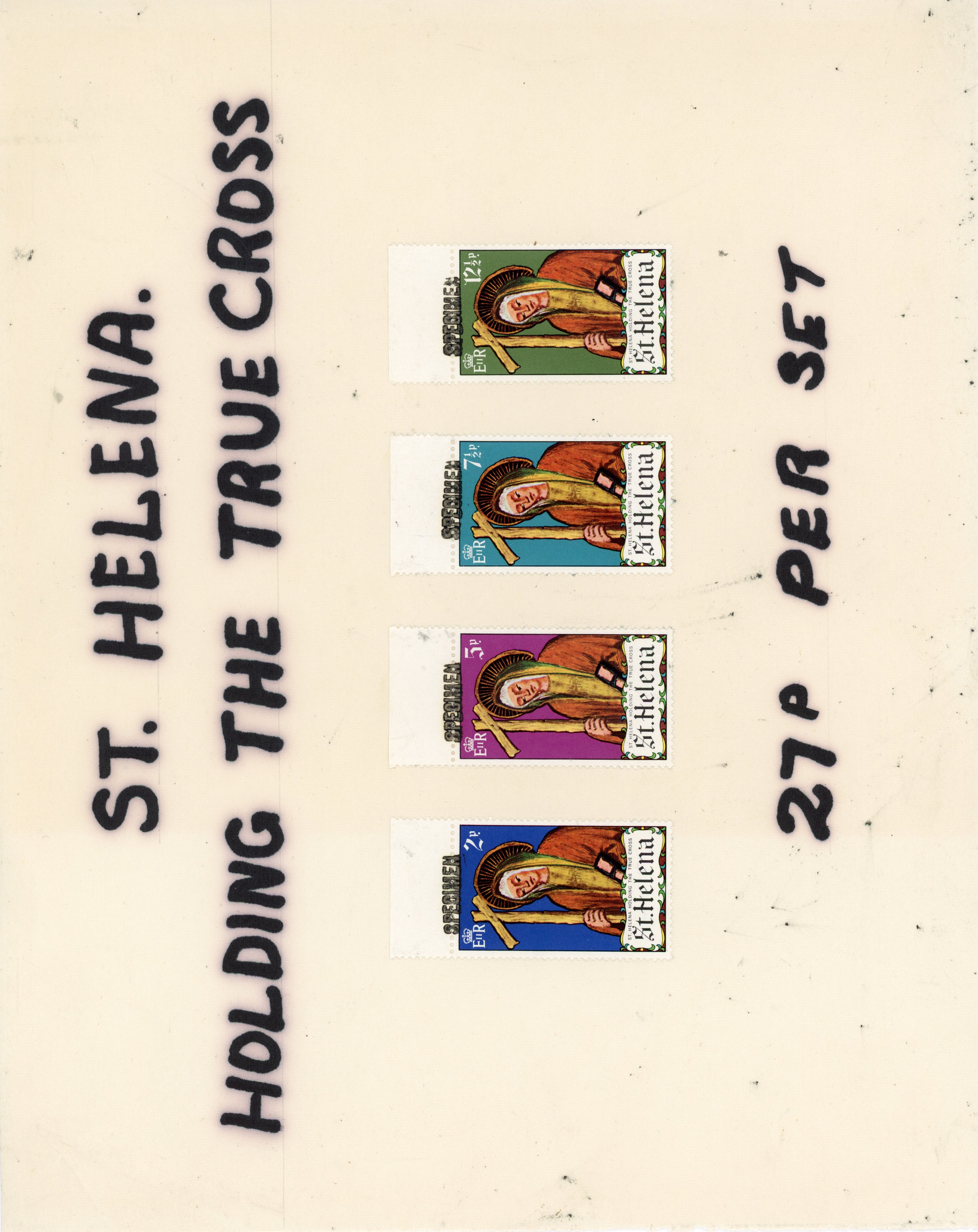 St Helena SG 275-8 Specimens