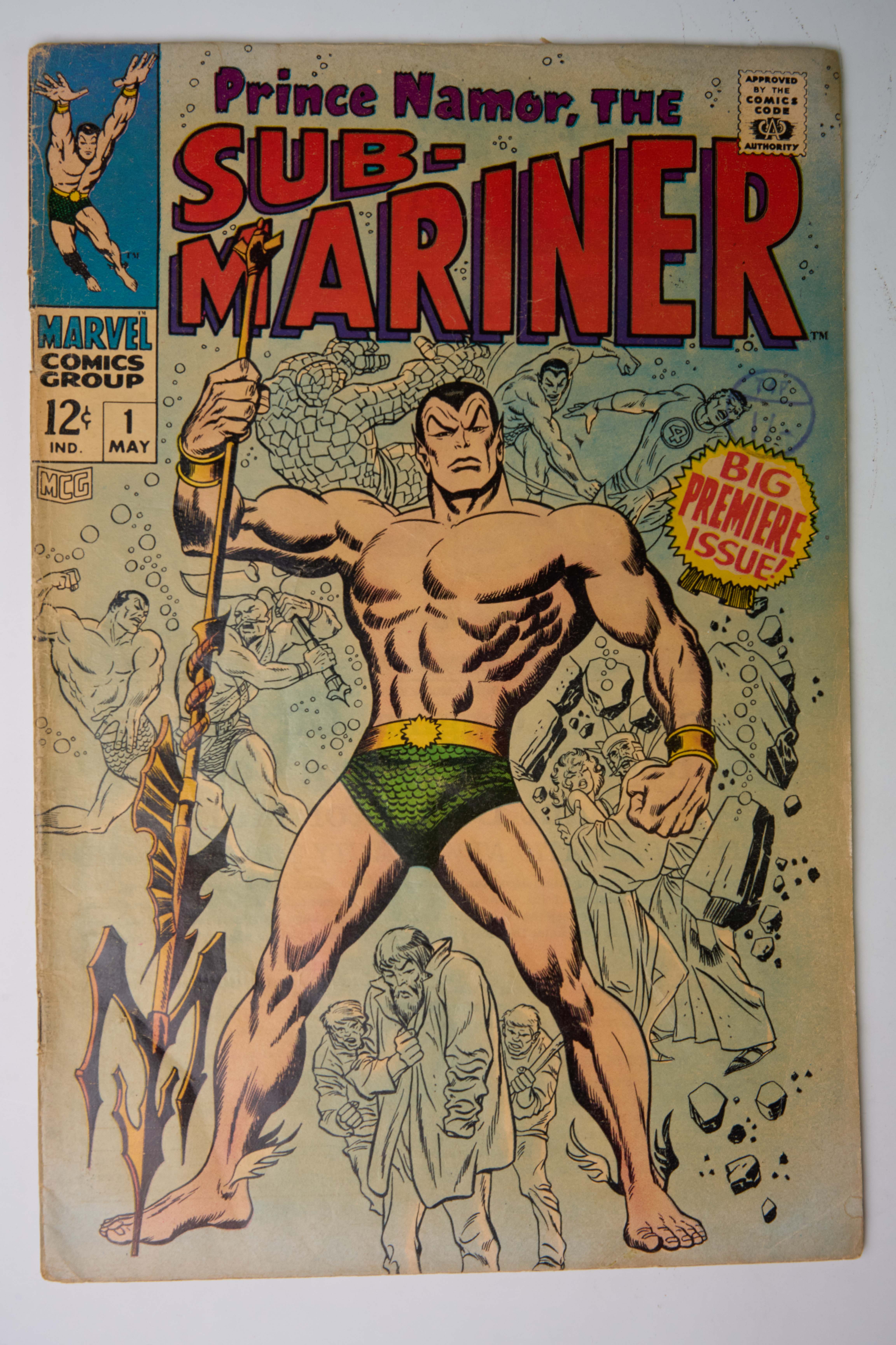 Sub-Mariner #1 Origin of Sub-Mariner Retold (Marvel Comics, 1968) 
