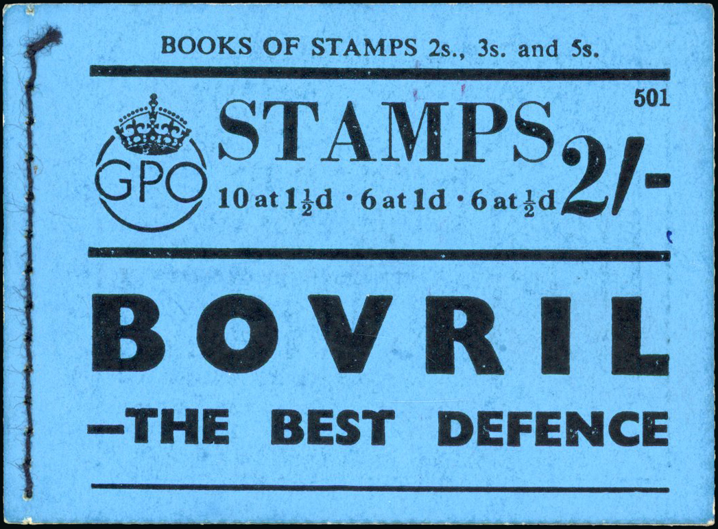1938 2s Booklet (Edition 501). A fine example