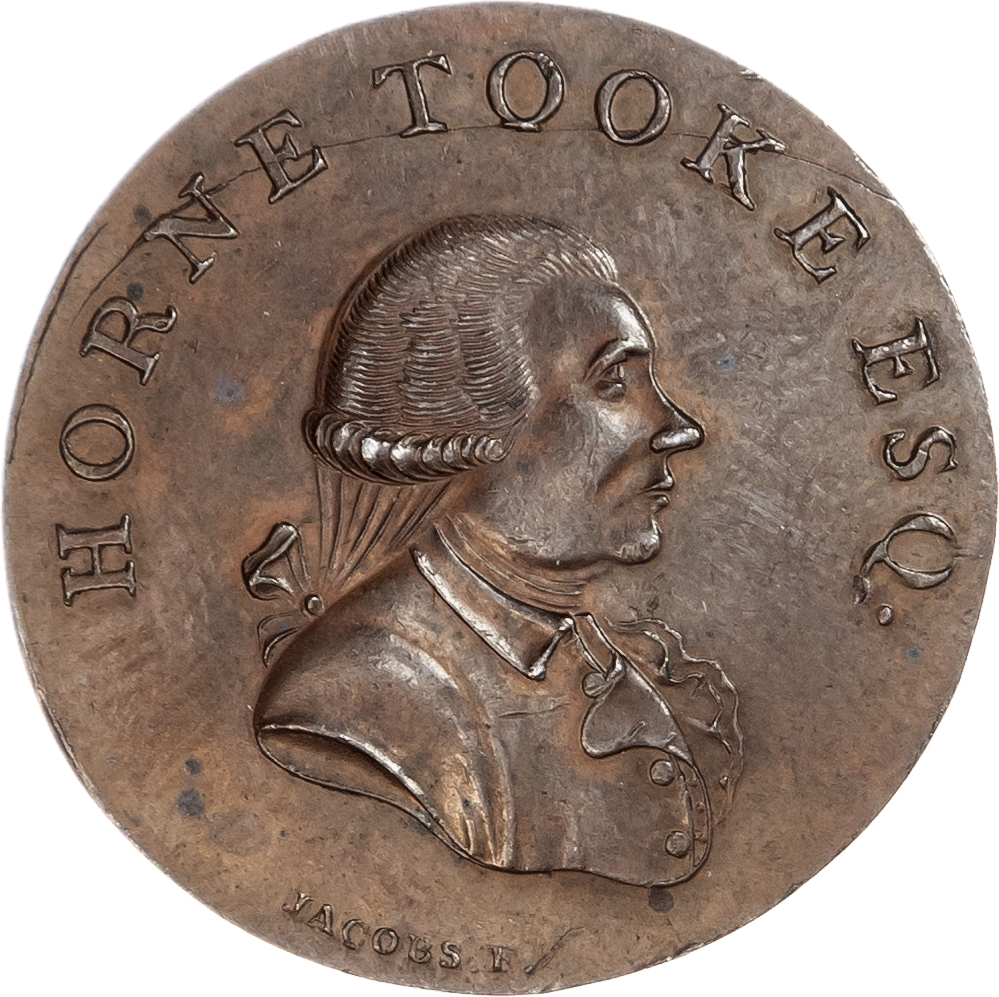 London - Holborn, Thomas Spence bronzed Halfpenny undated
