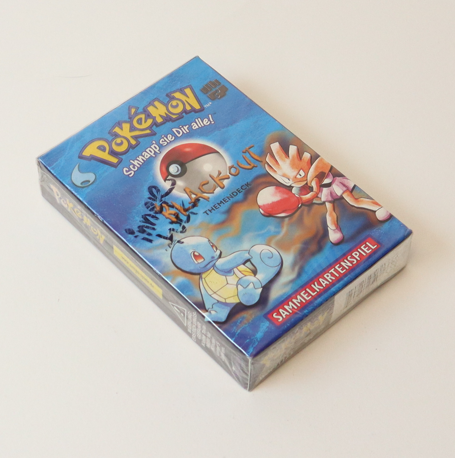 Base Set Blackout Theme Deck German Language - Base Set - Sealed