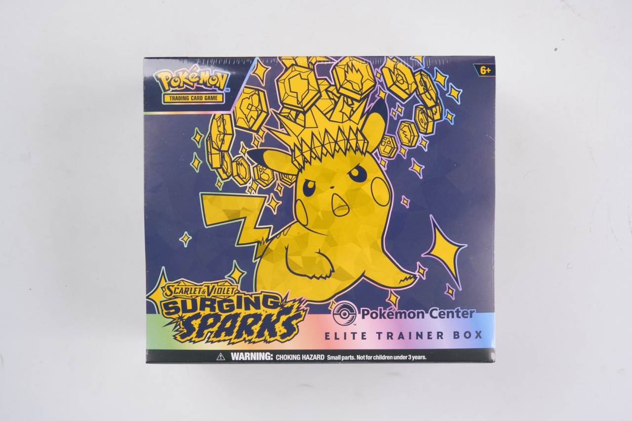 Pokemon Center Surging Sparks Elite Trainer Box - sealed