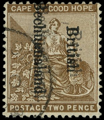 Bechuanaland SG 39a used