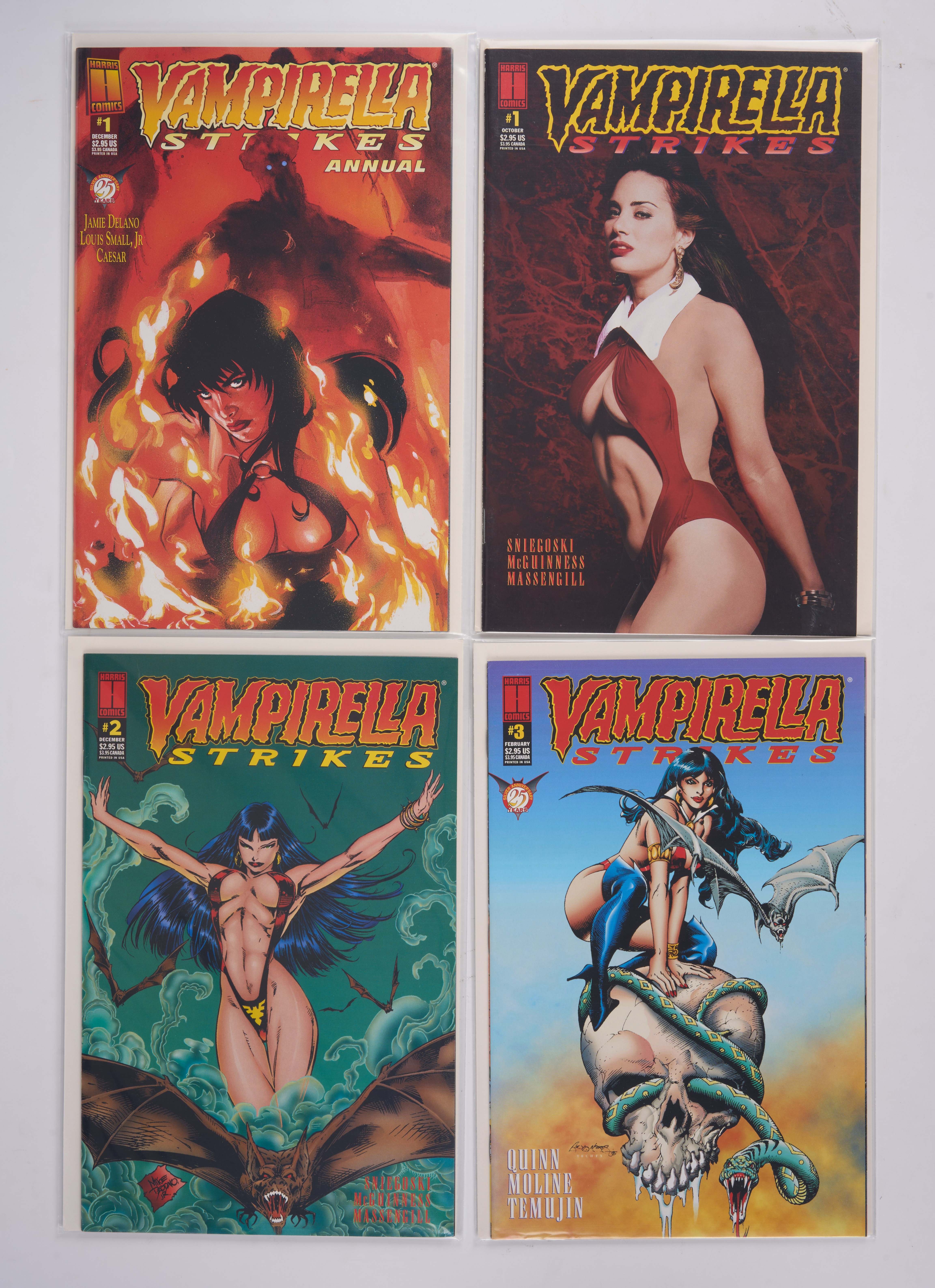Vampirella Strikes #1 - #7 (Harris Comics, 1995-1996)