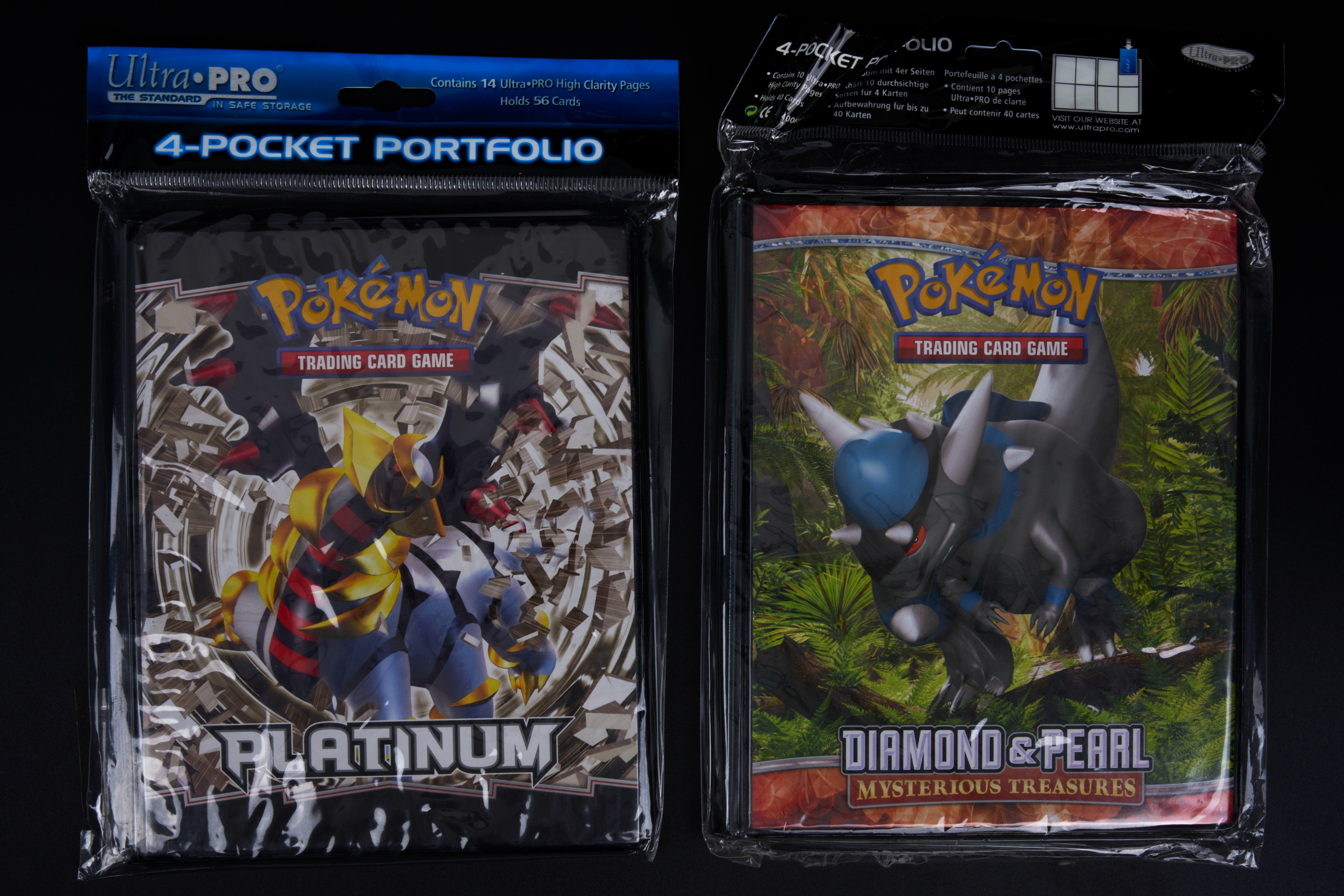 <p>X2 Pokémon Ultra Pro 4-Pocket Portfolio (Diamond & Pearl, Platinum)</p>