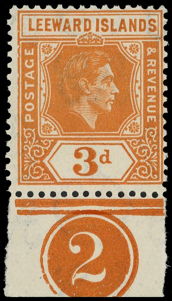 Leeward Islands SG 107ab mint