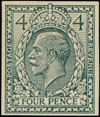 1912 Trial of Eve‘s Wreath Design 4d (22.8mm),...