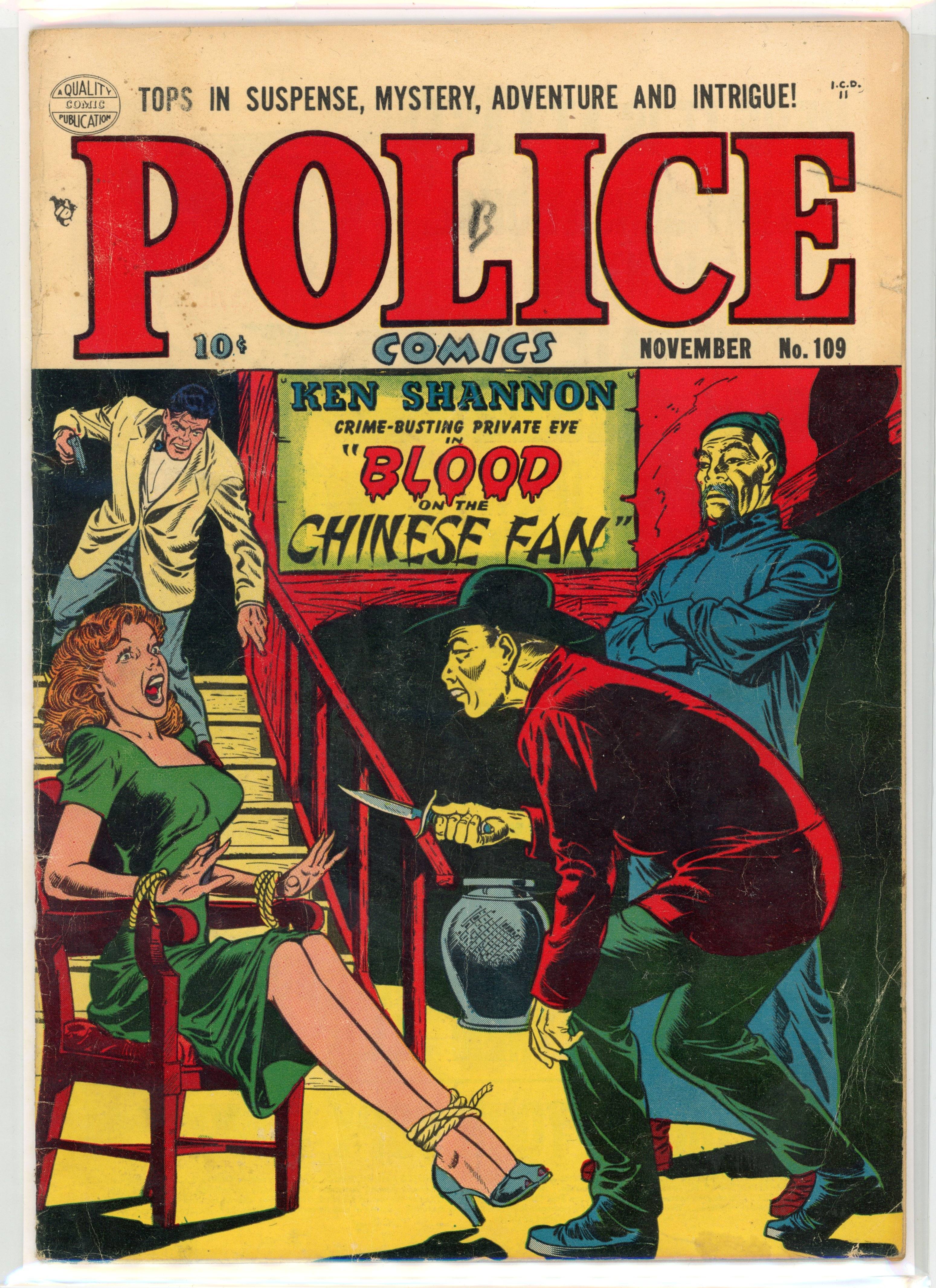 †Police Comics #109 (Quality Comics, 1951)