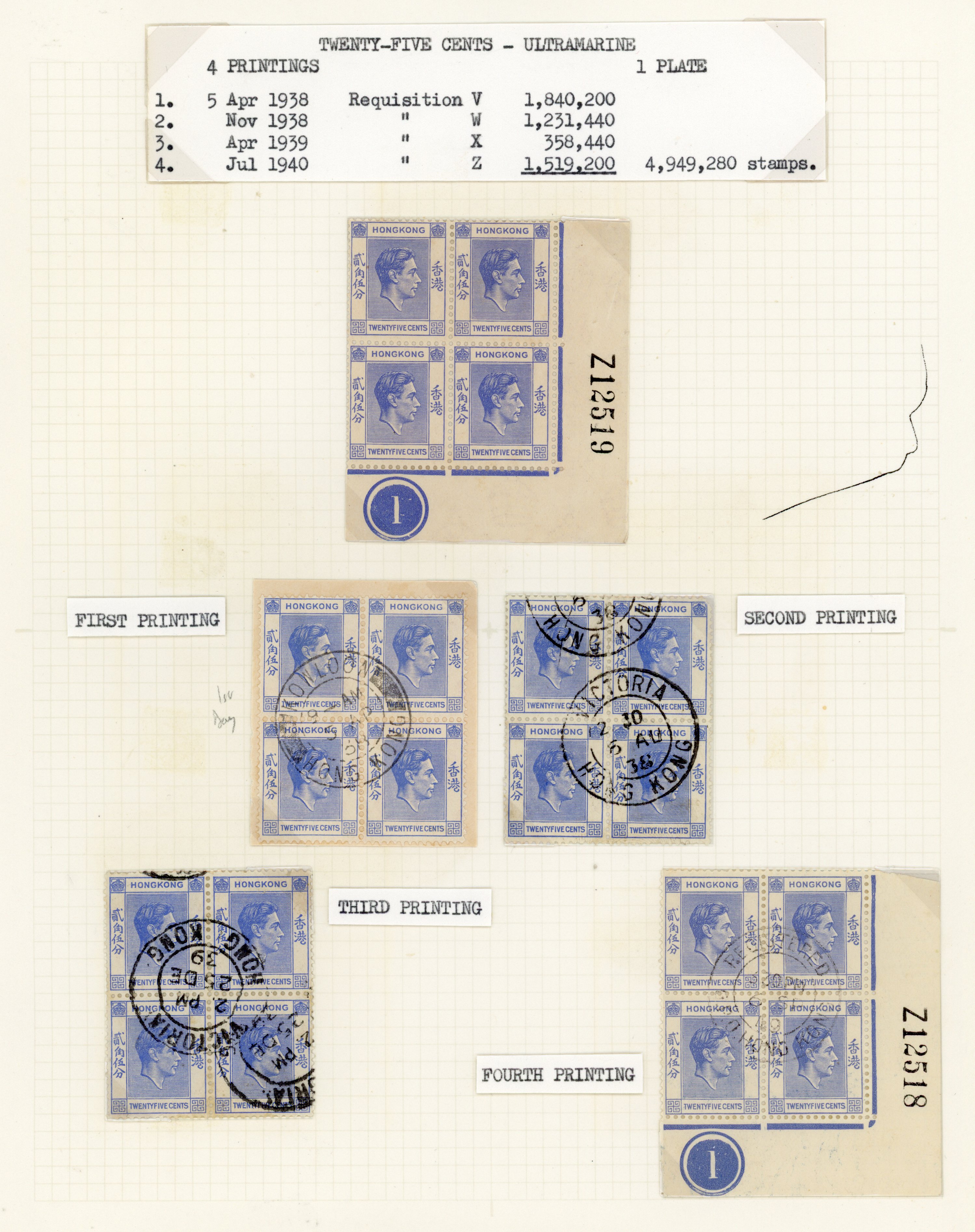 Hong Kong SG 149-50 collection