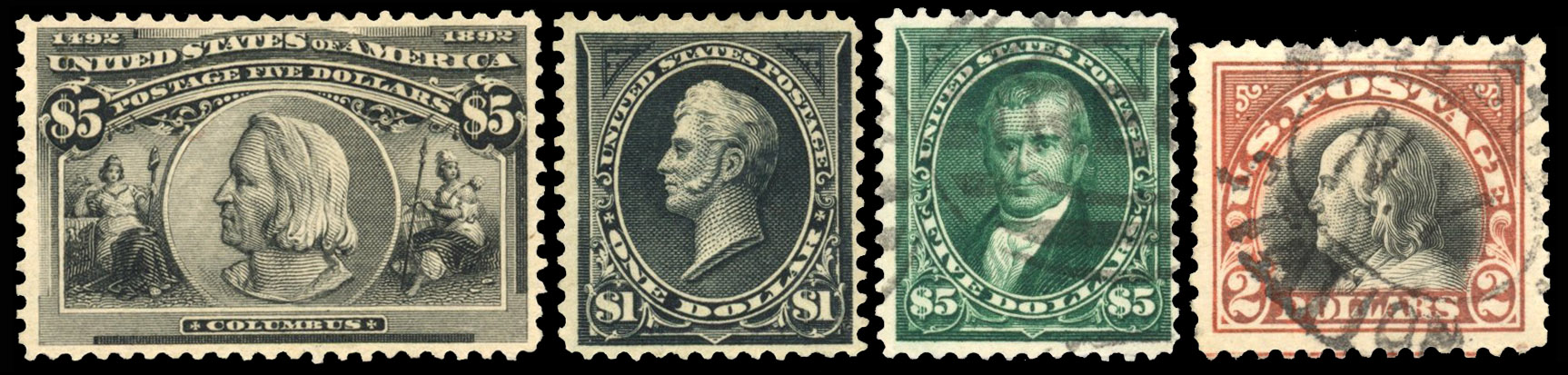 USA 1893-1994 mint and used selection arranged on stockpages
