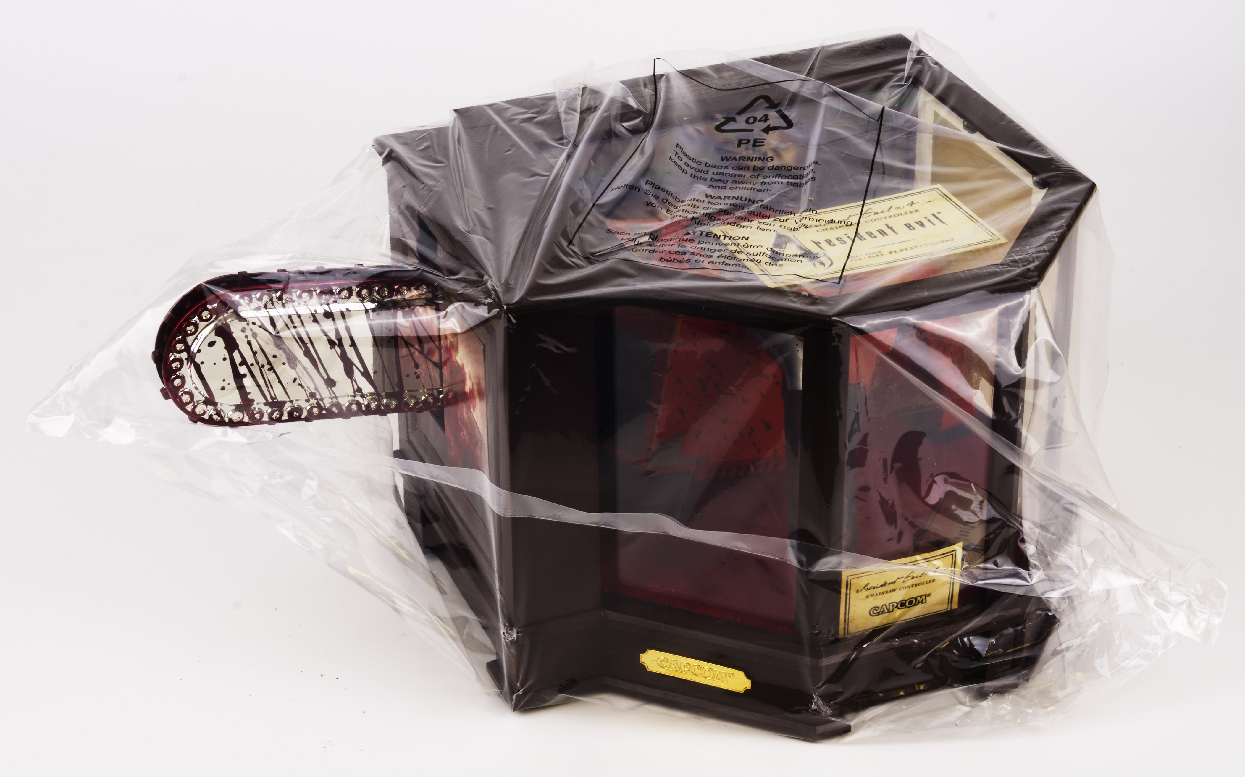 Capcom - Resident Evil 4 Chainsaw Controller Factory Sealed in Original Shipping Box