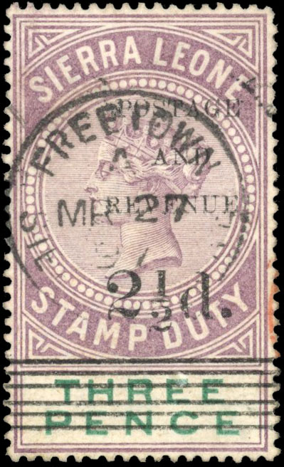 Sierra Leone SG 58 used