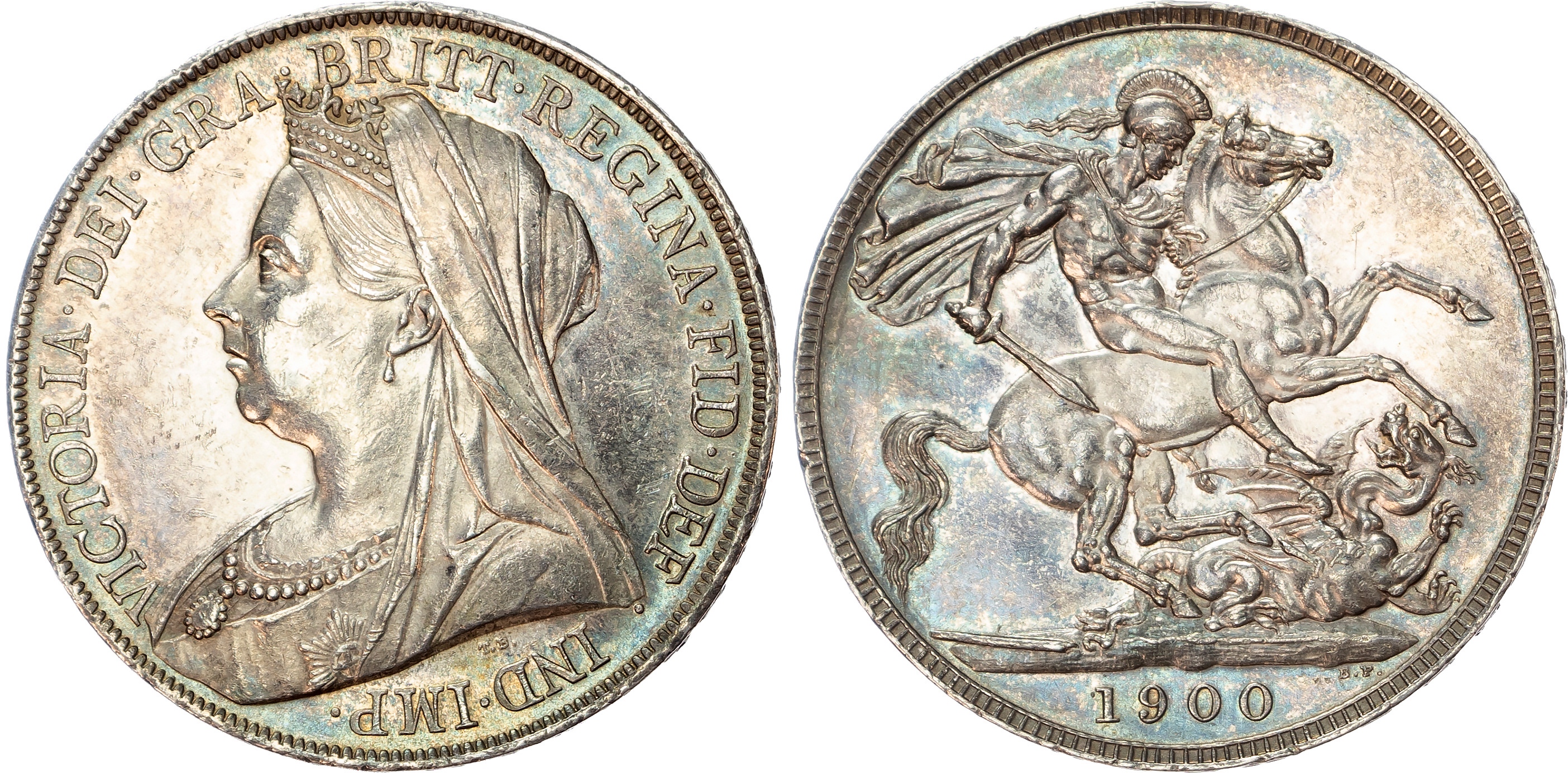 Victoria (1837-1901), Crown, 1900 LXIV