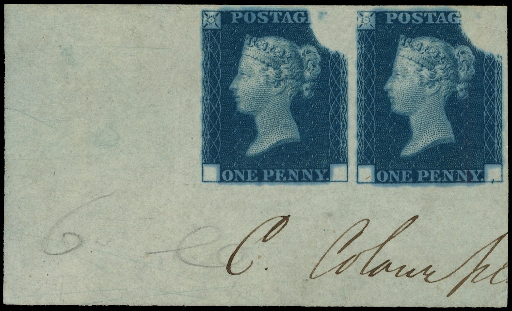 1840 1d Rainbow trial (State...