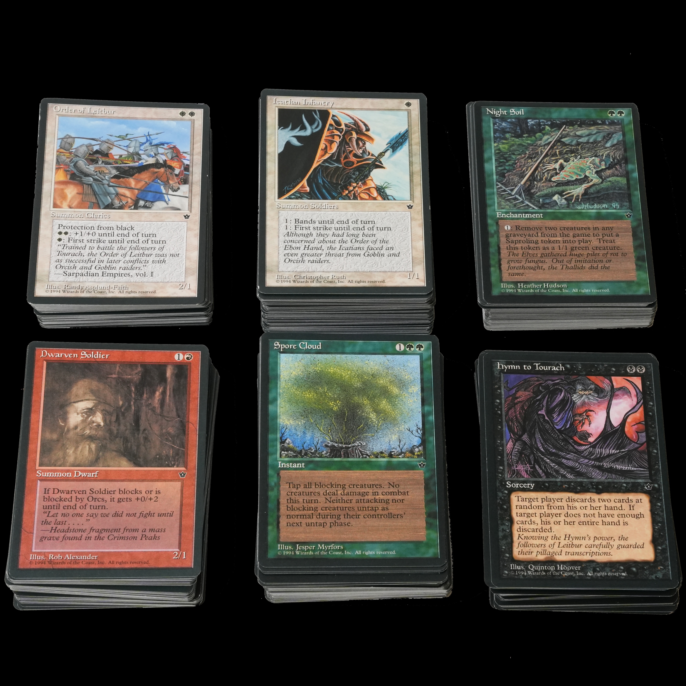 Magic The Gathering Fallen Empires Collection.