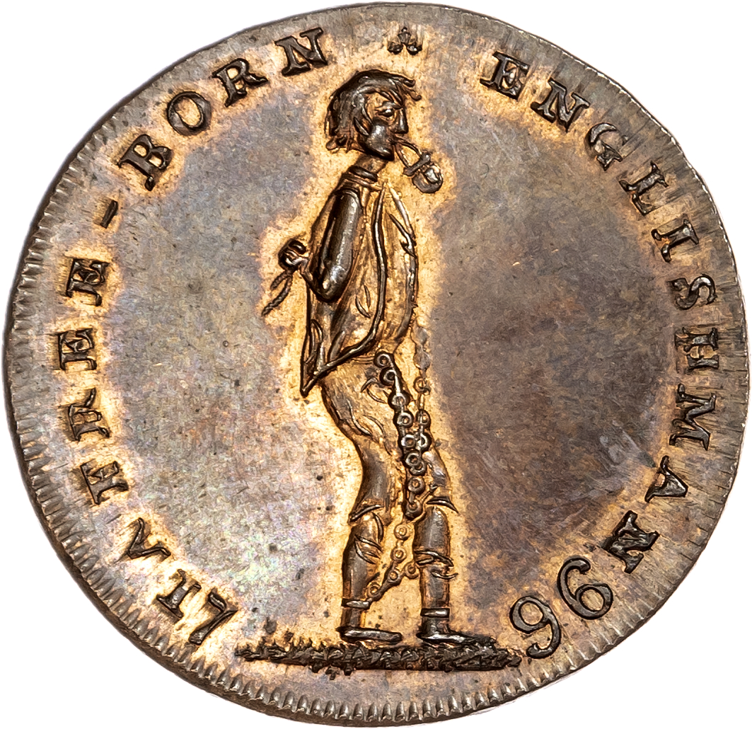 London - Holborn, Thomas Spence Halfpenny 1796