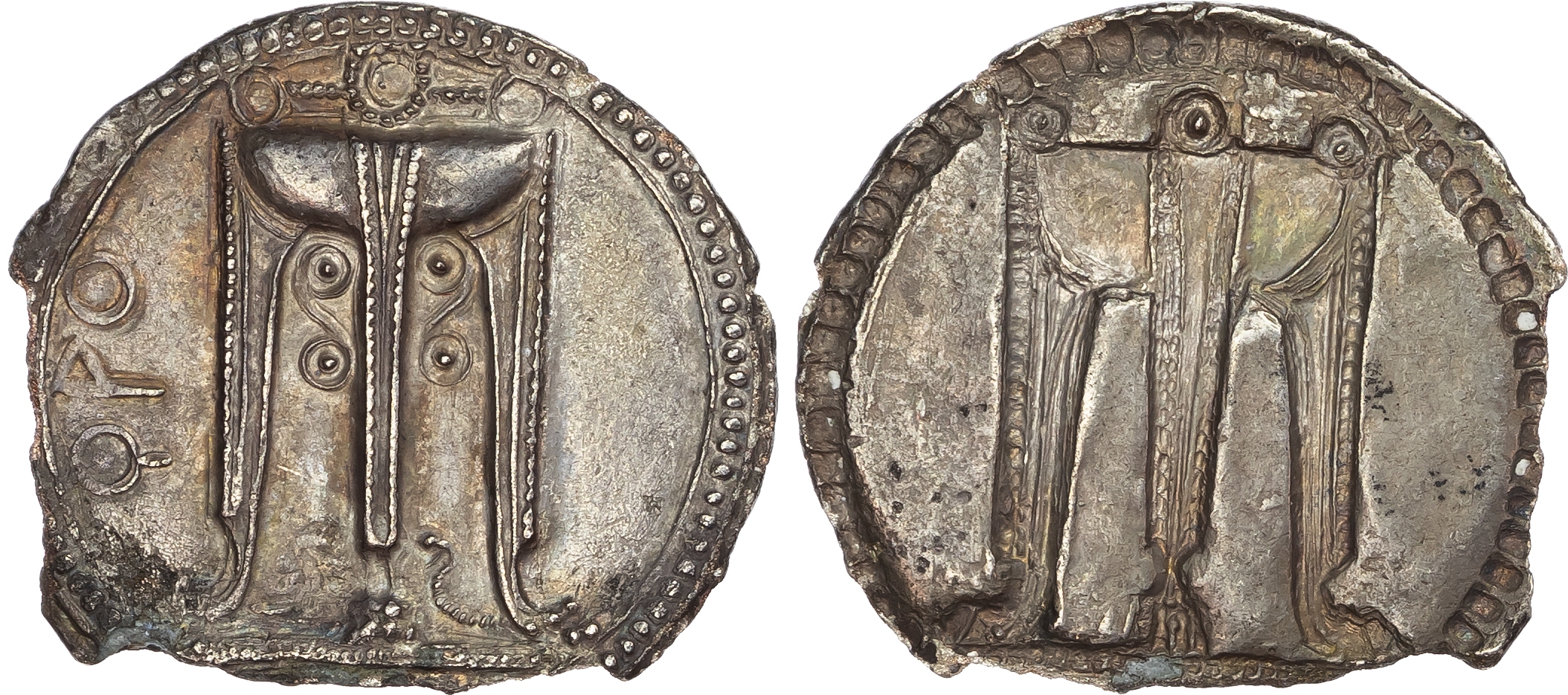 Bruttium, Kroton (c. 530-500 BC) AR Nomos, 7.22g. 