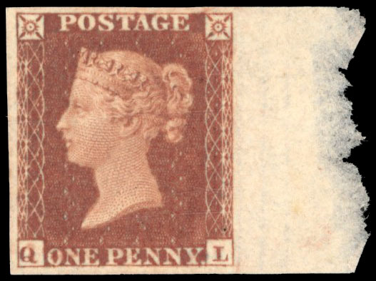 GB 1841 1d red Die I Plate 160 QL imprimatur SG 8