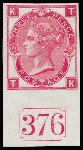 GB 1872 SG 103 3d imprimatur