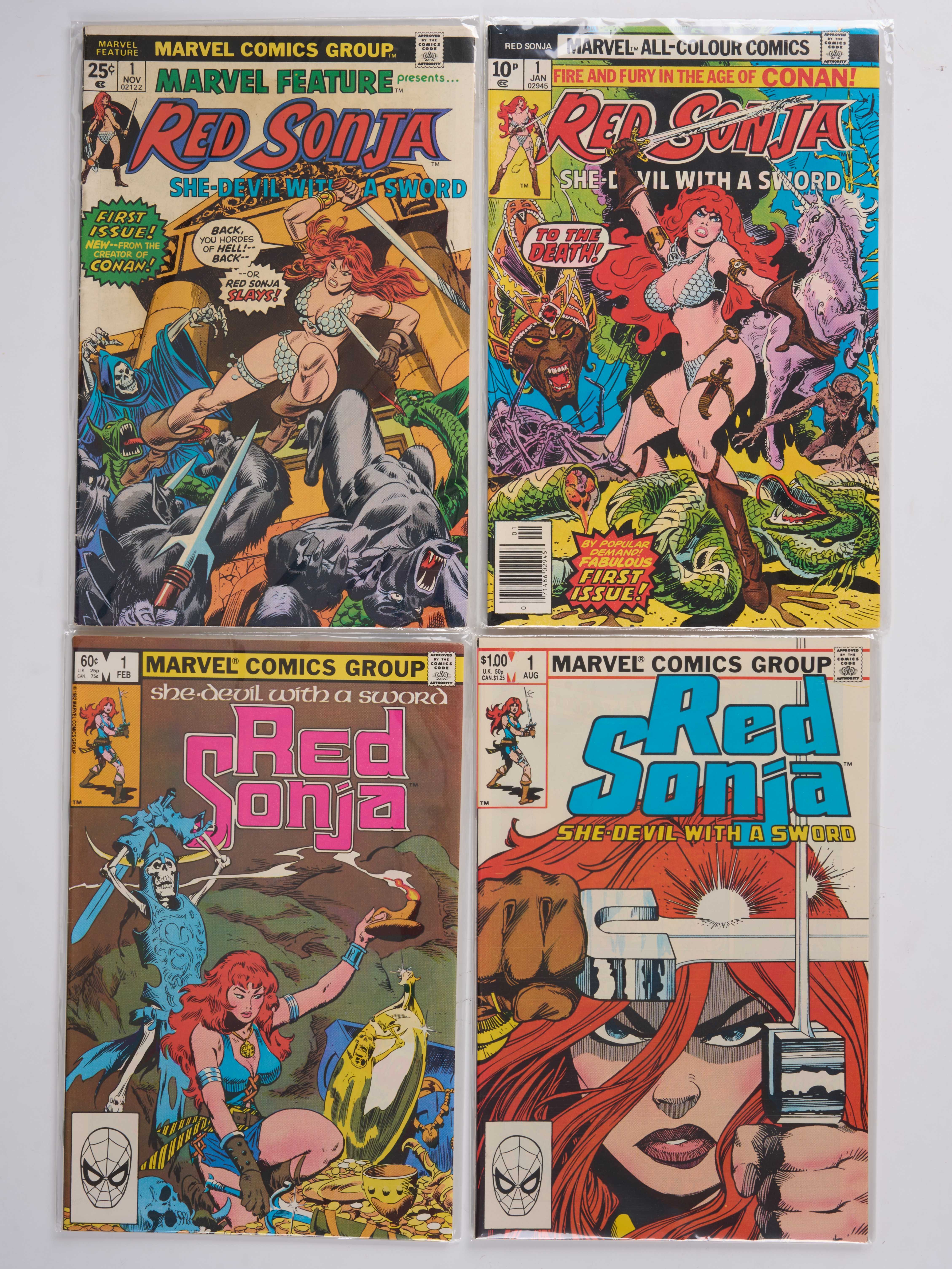 Red Sonja (Marvel Comics, 1970s) Bundle of 22 Issues