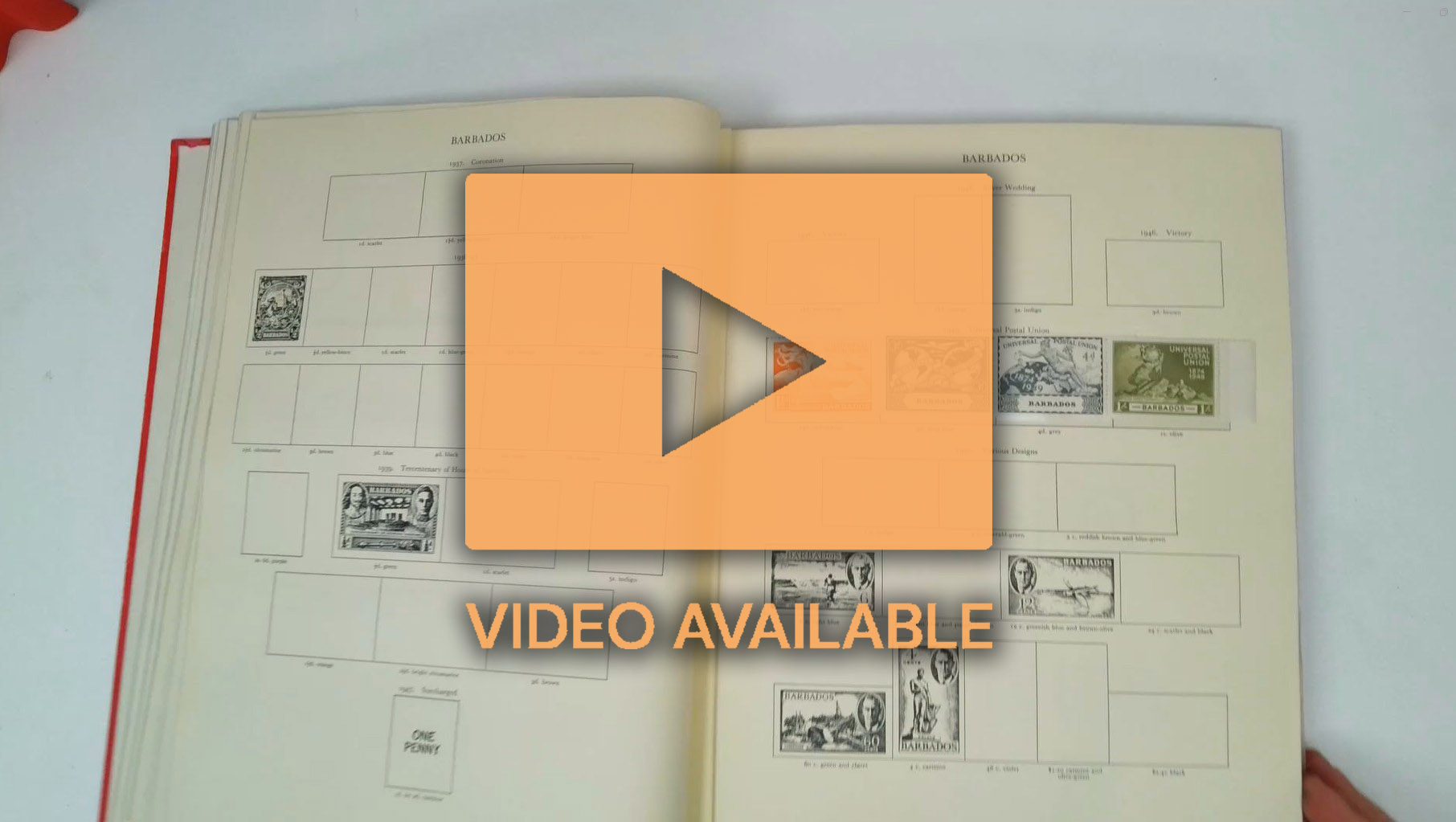 BRITISH COMMONWEALTH 1936-52 KGVI mainly mint collection presented in a red SG printed album including most 1949 UPU sets,