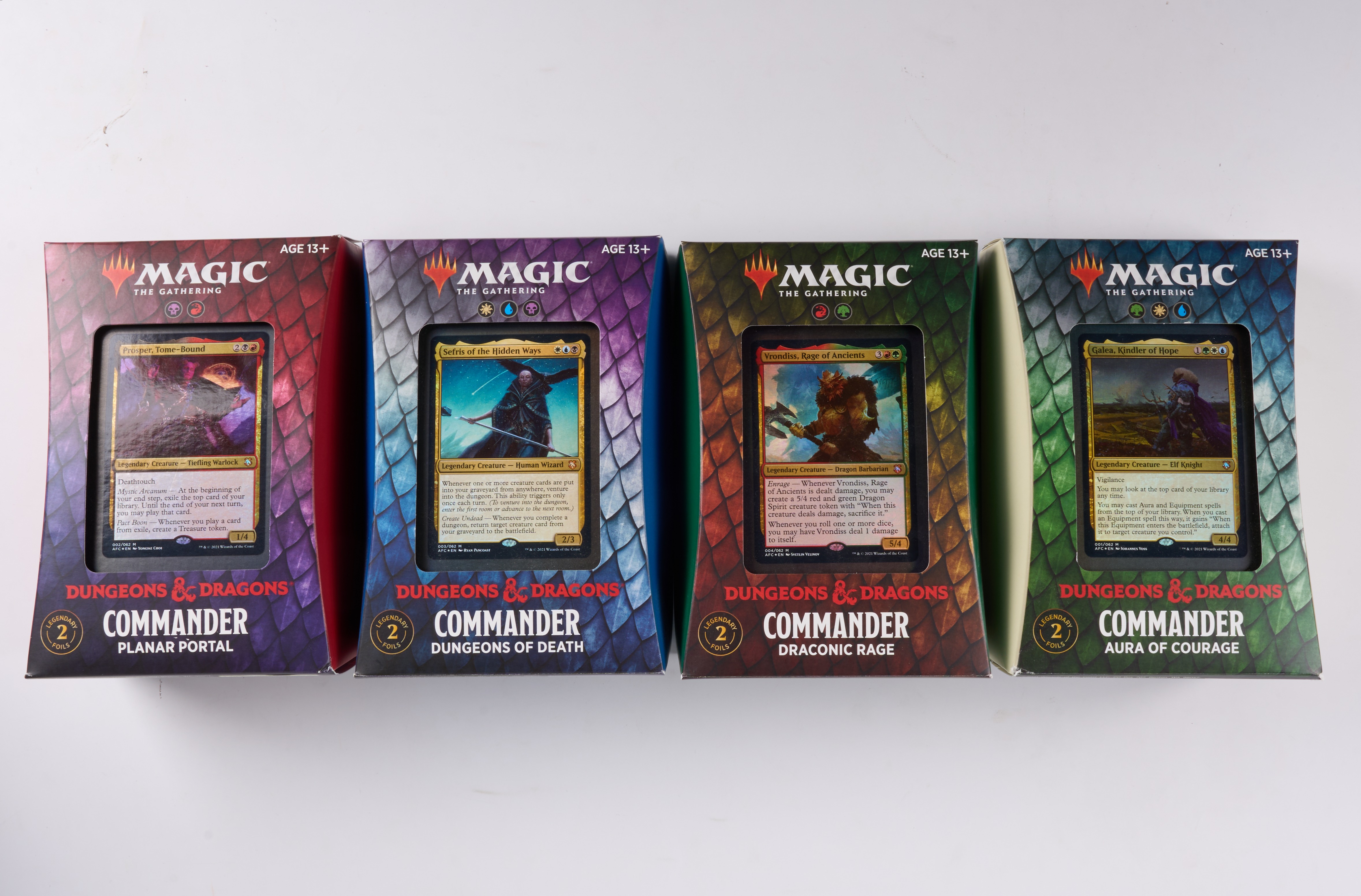 Dungeons & Dragons Commander Deck Bundle (X4 Decks)