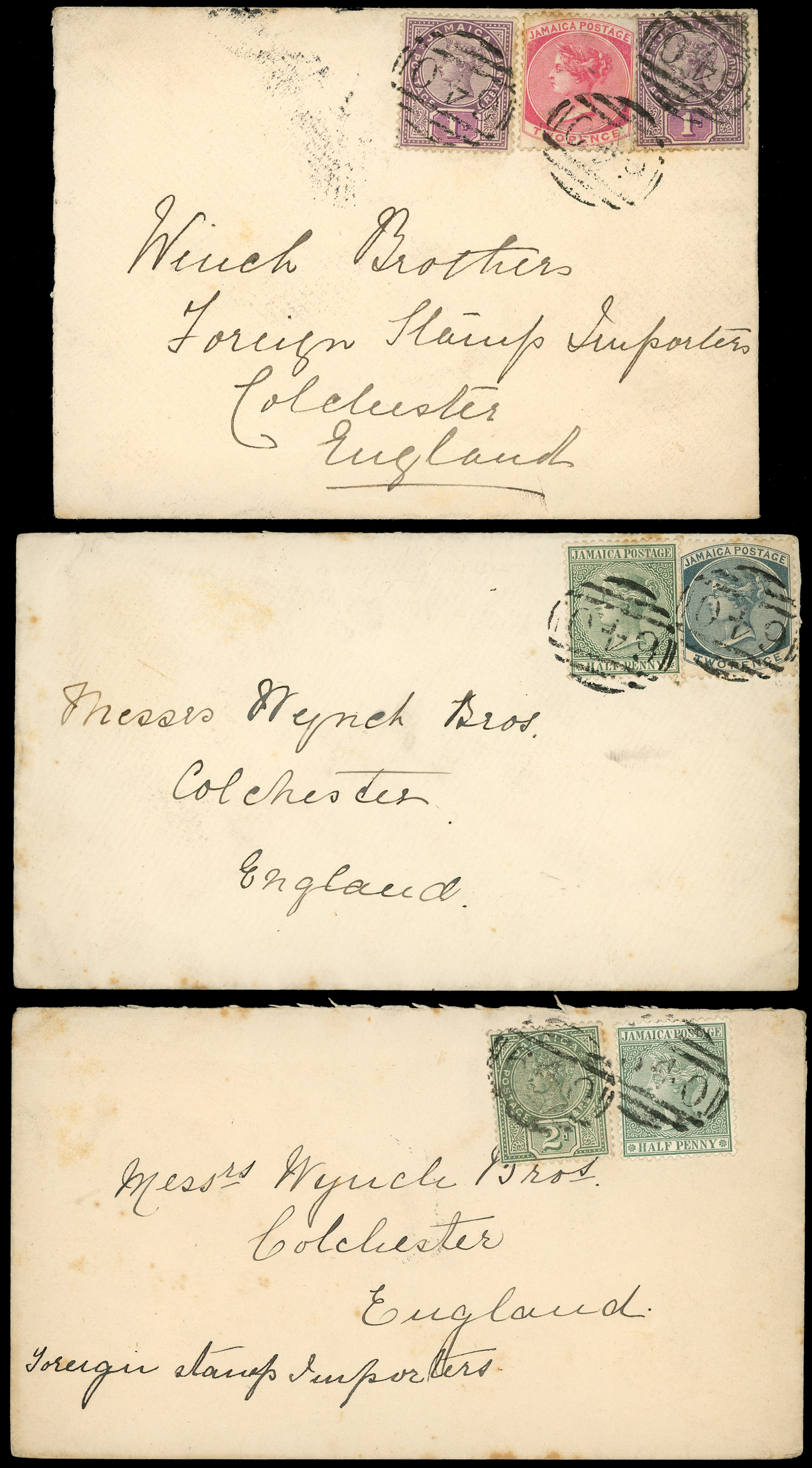 POSTAL HISTORY: 1890-92 "640" numeral used at...