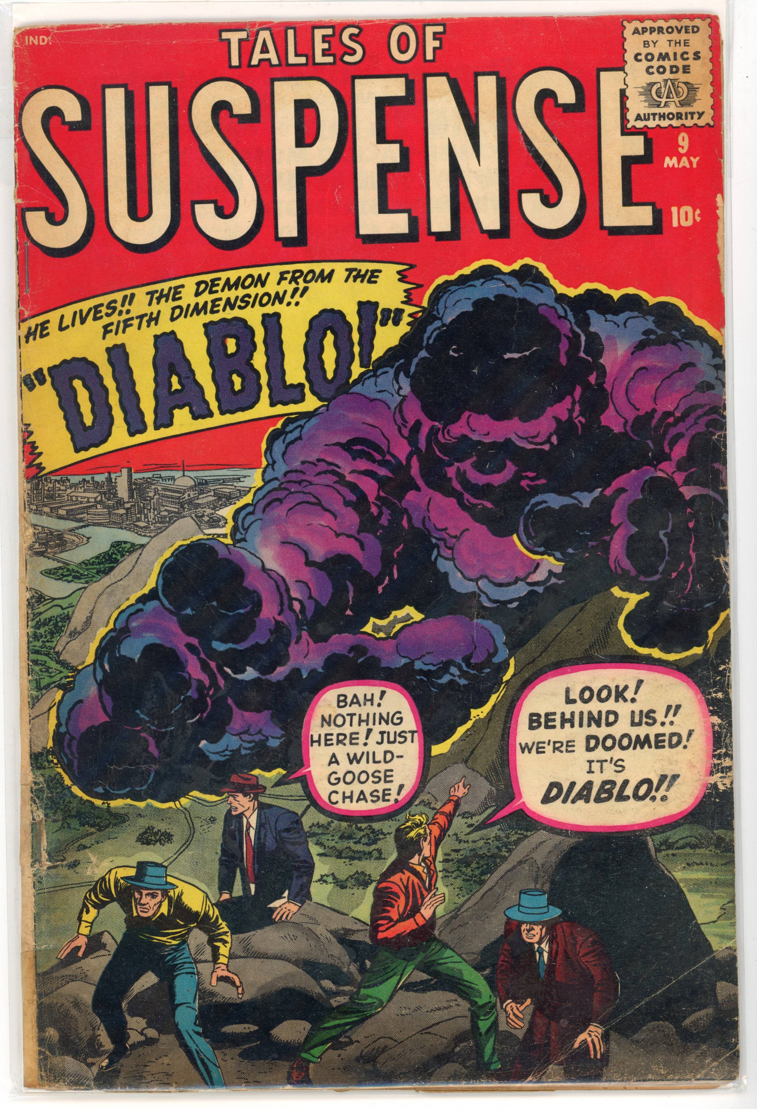 †Tales Of Suspense #9 (Marvel Comics, 1960) First appearance of Diablo