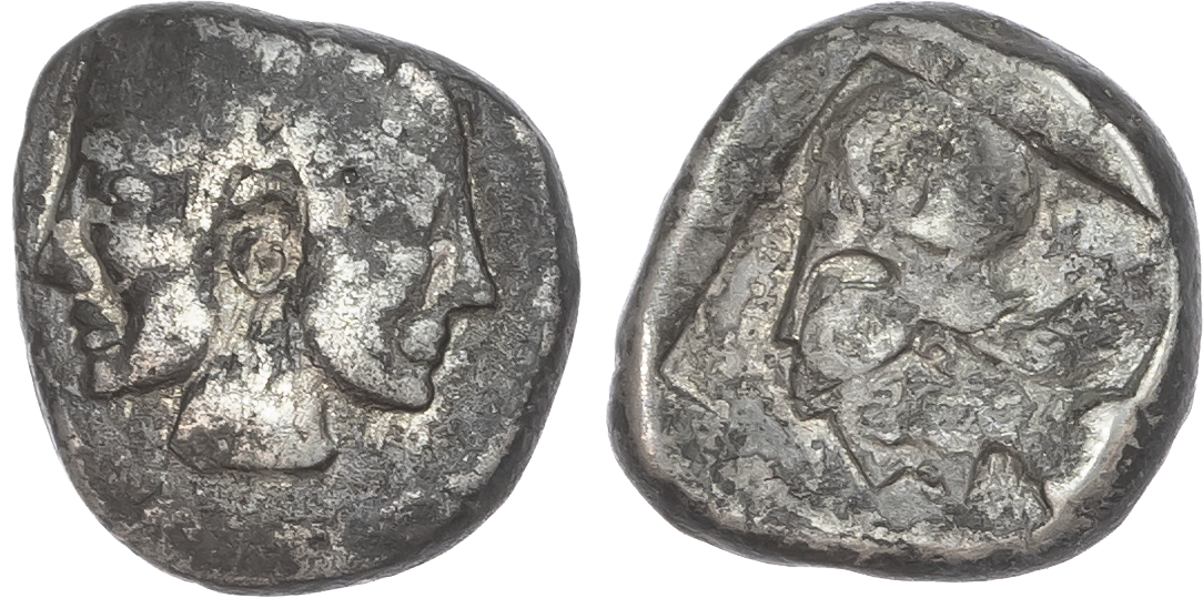 Mysia, Lampsakos (c. 490/80-450 BC) AR Drachm, 4.31g. 