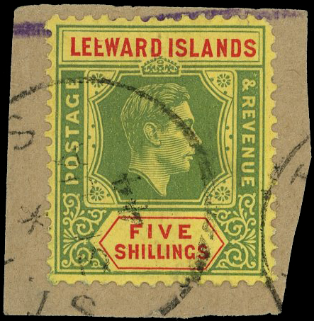 Leeward Islands SG 112a used