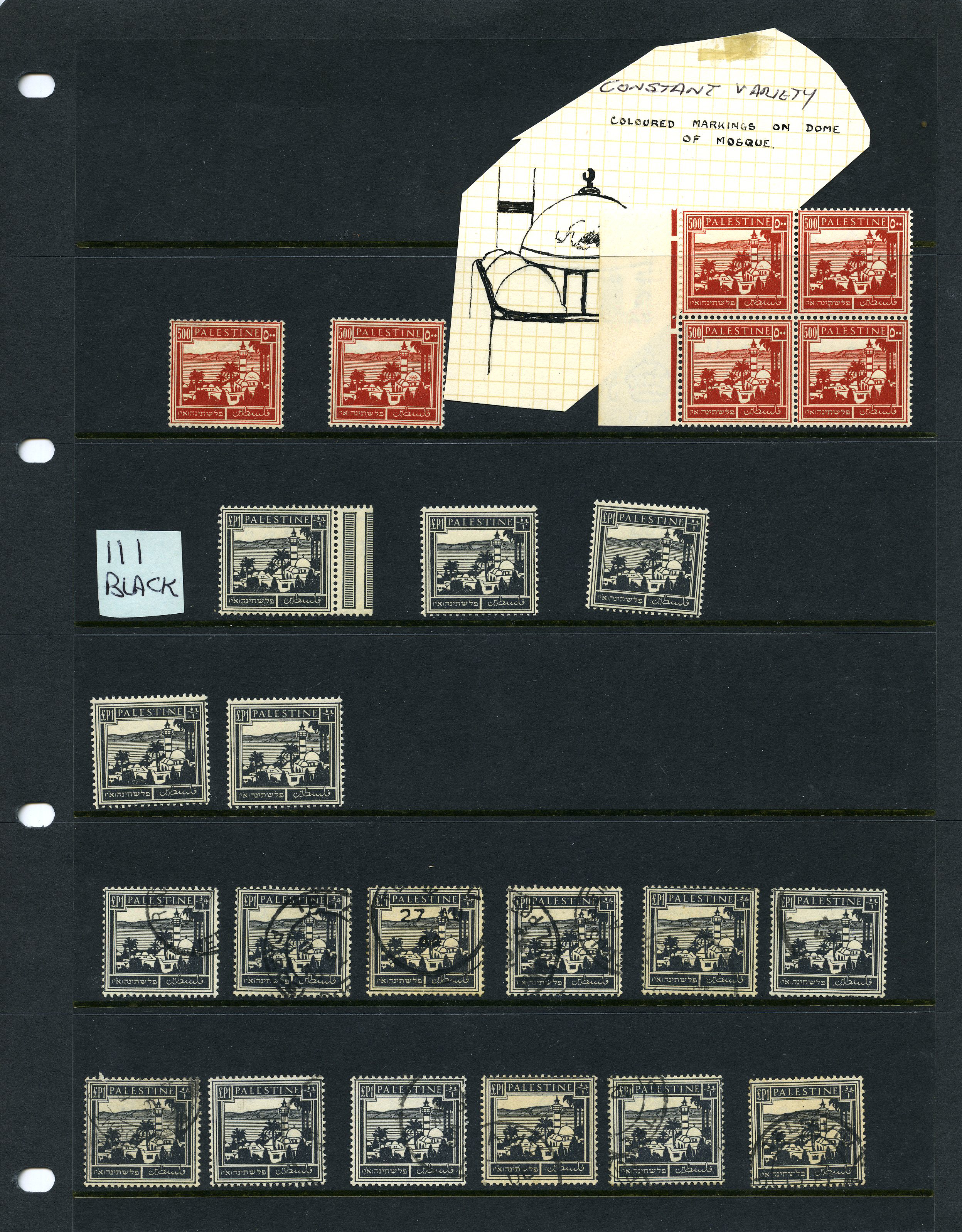 1927-44 mint and used collection-study of...