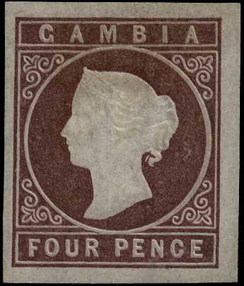 1874 Crown CC 4d pale brown, good to very...