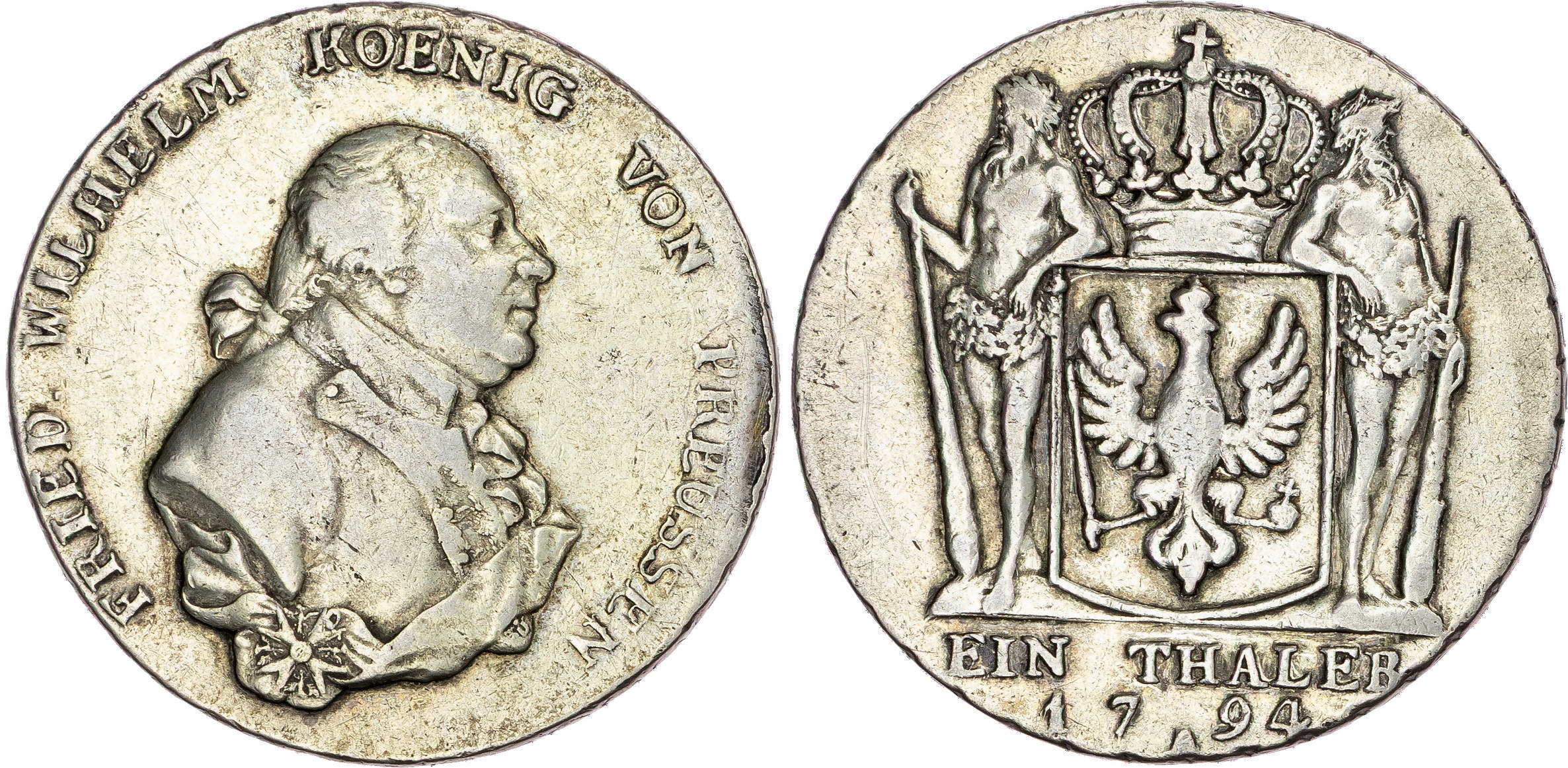 Germany, Prussia, Friedrich Wilhelm II (1786-1797), silver Taler, 1794