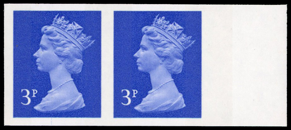 GB SG X855var Imprimatur pair mint